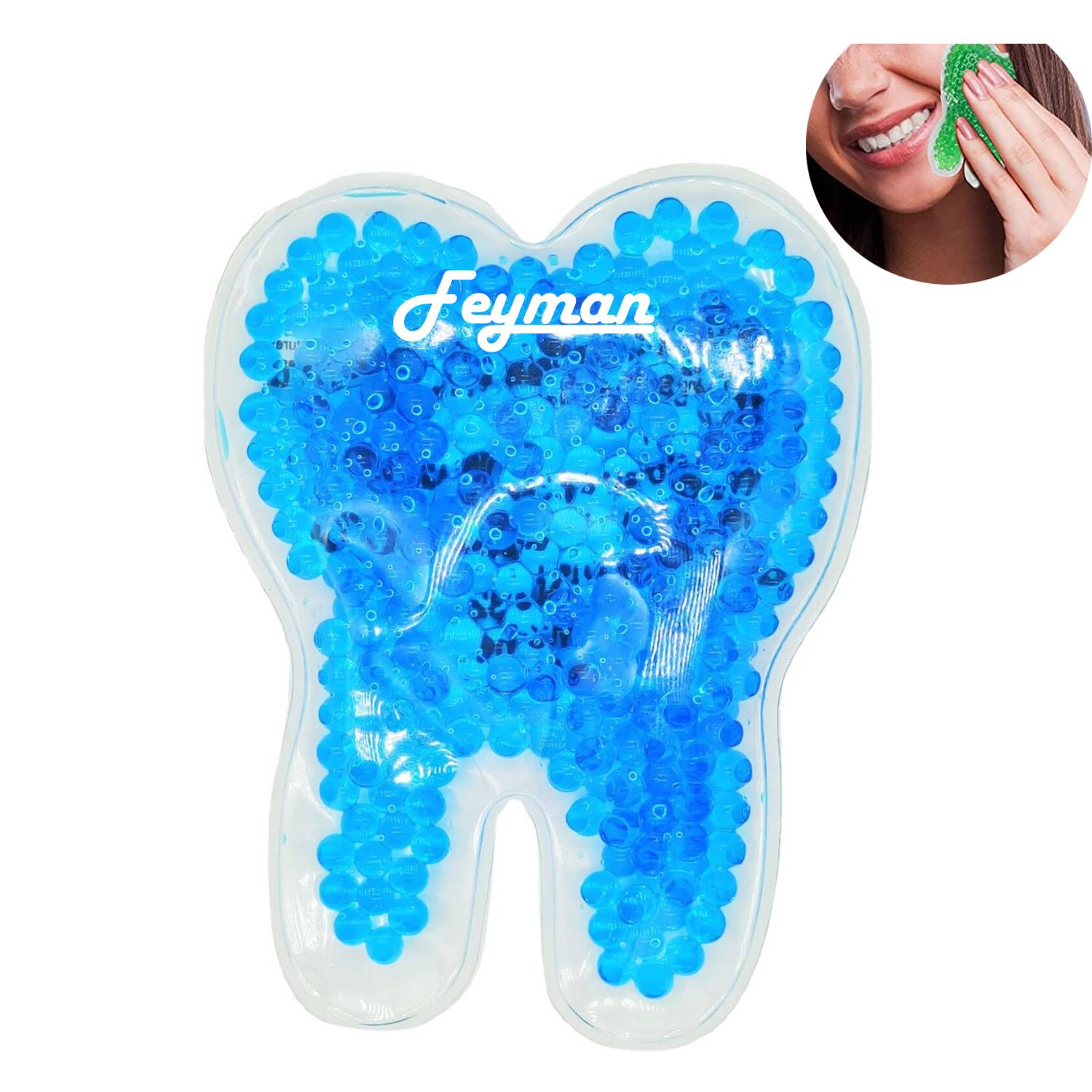 Custom Tooth-Type Dual-Purpose Bag for Cold and Hot Compress