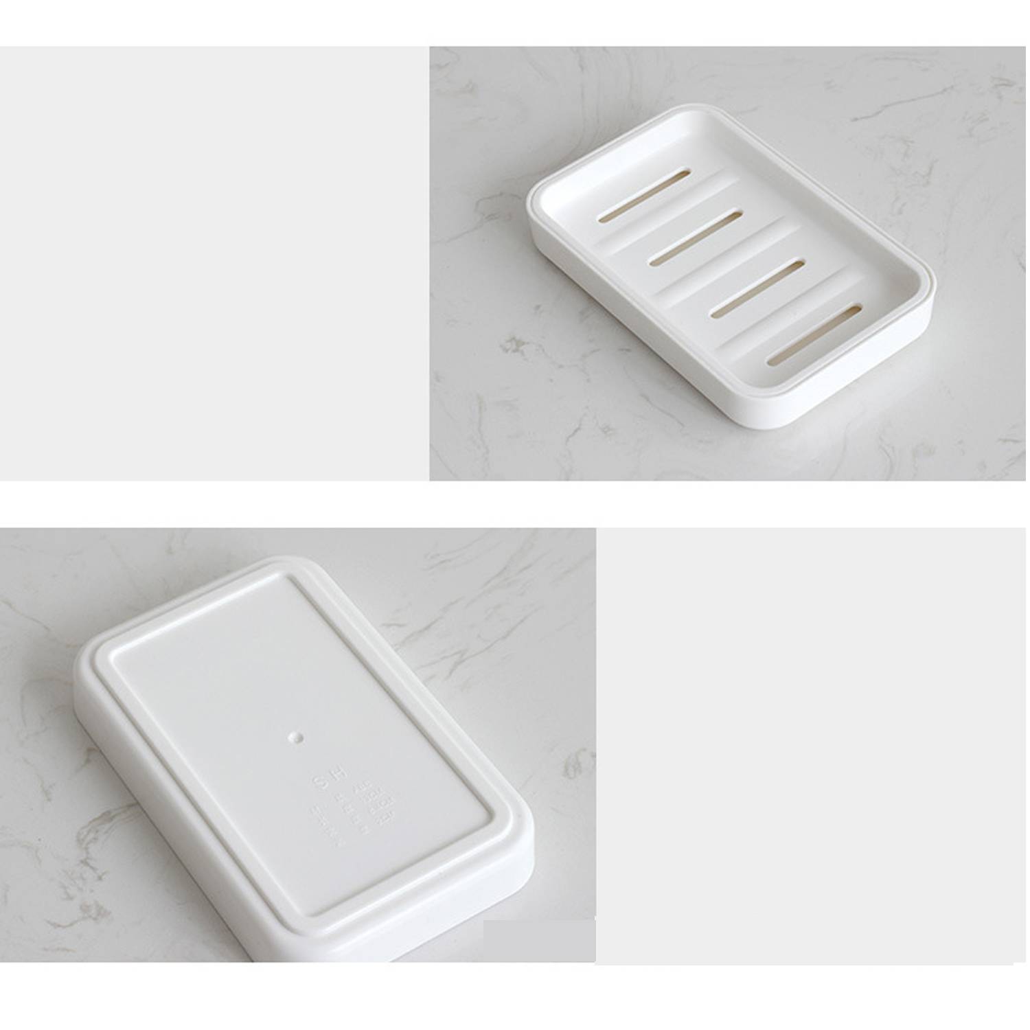 Double Layer Plastic Drain Soap Box - Image 3