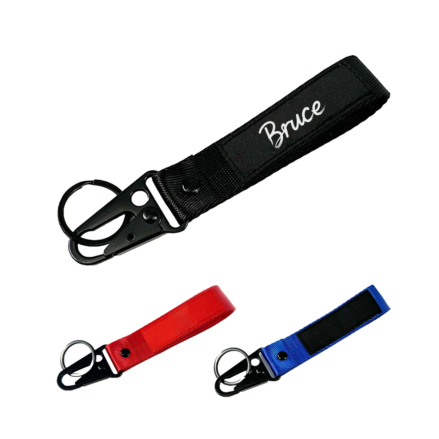 Embroidery Luggage Tag Keychain