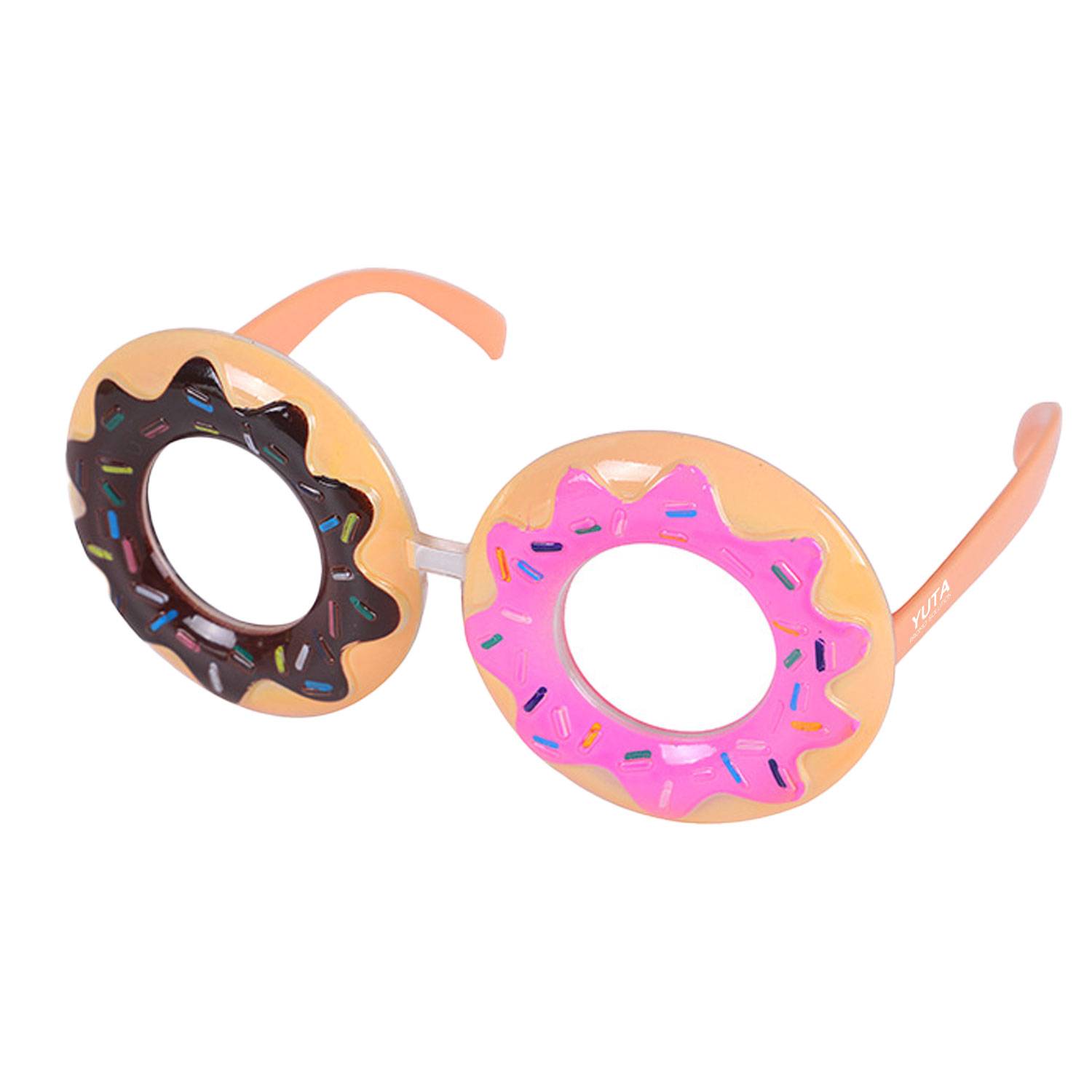 Funny PC Resin Cartoon Donut Glasses