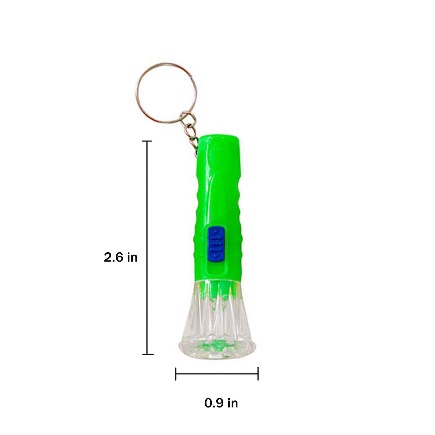 Mini Plastic LED Flashlight Keychain for Emergencies - Image 7