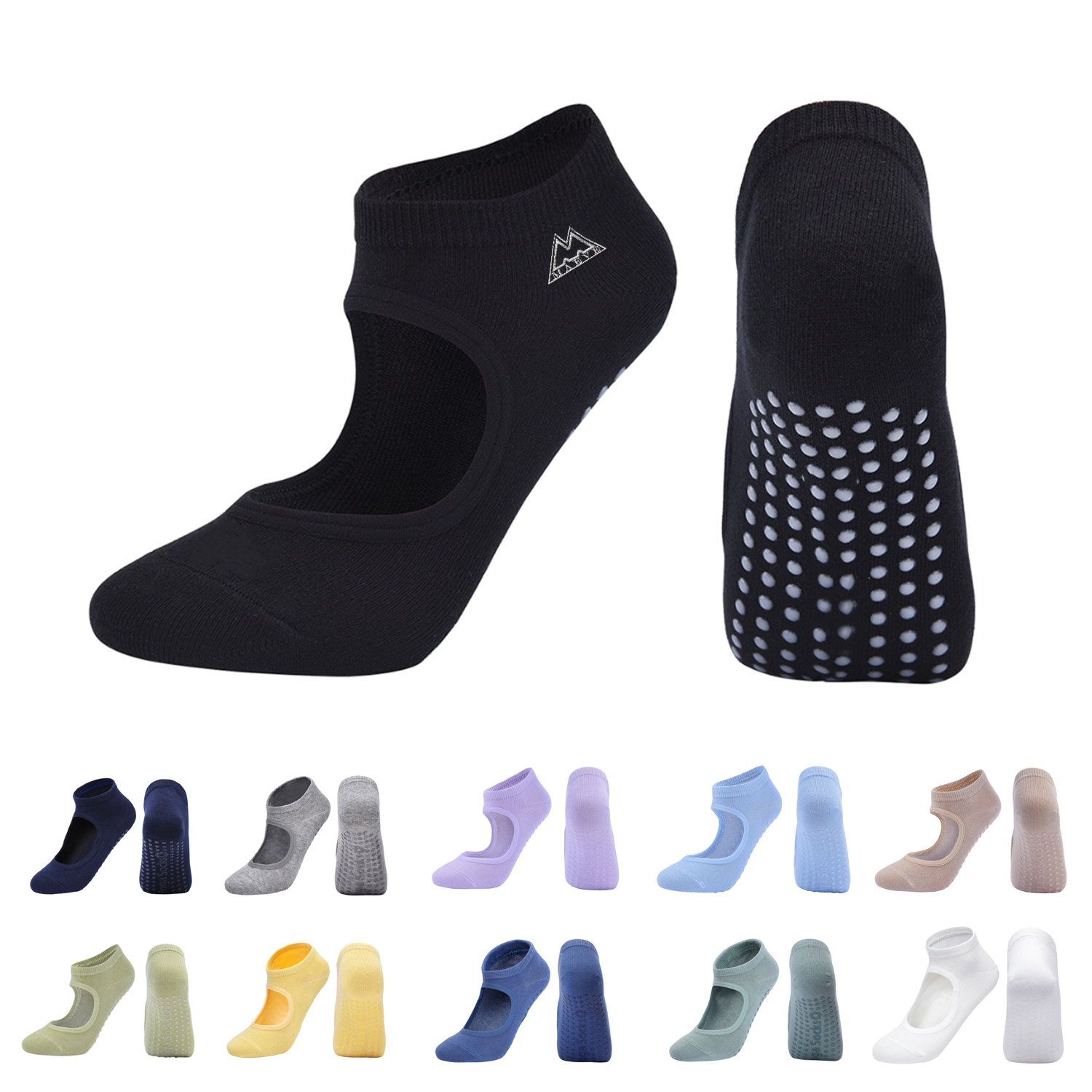 Backless Yoga Socks