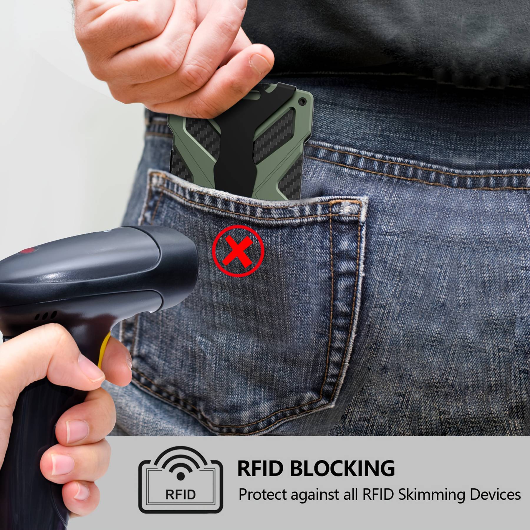 Ultra-Slim Aluminum Alloy Wallet for Men - Image 3