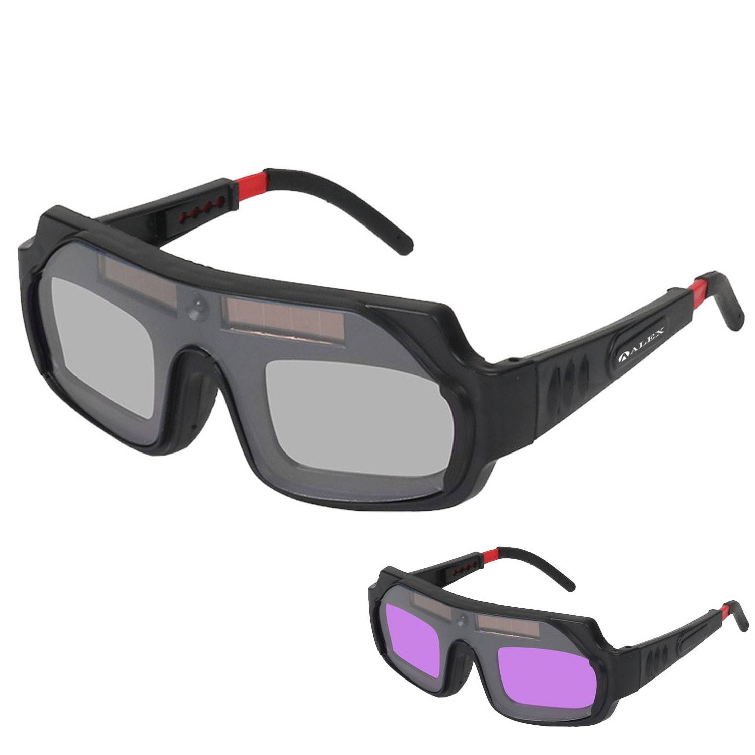 Adjustable Solar Powered Auto Darkening Welding Goggles