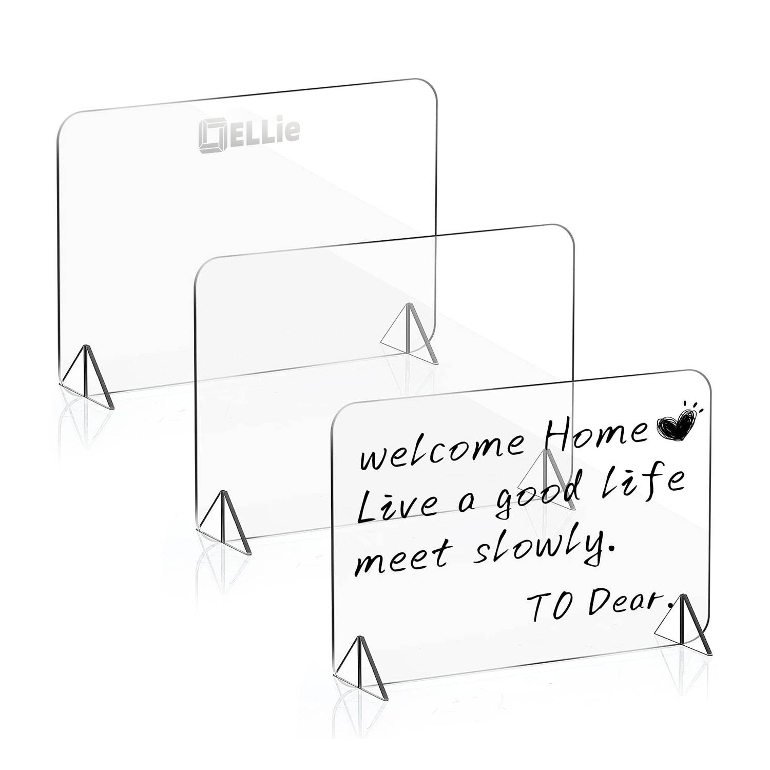 Clear Acrylic Writing whiteboard