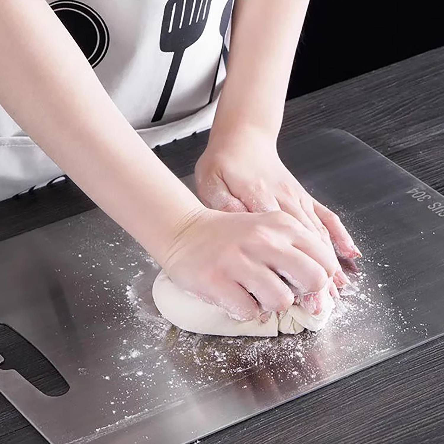 Stainless Steel Antibacterial Cutting Board - Image 3