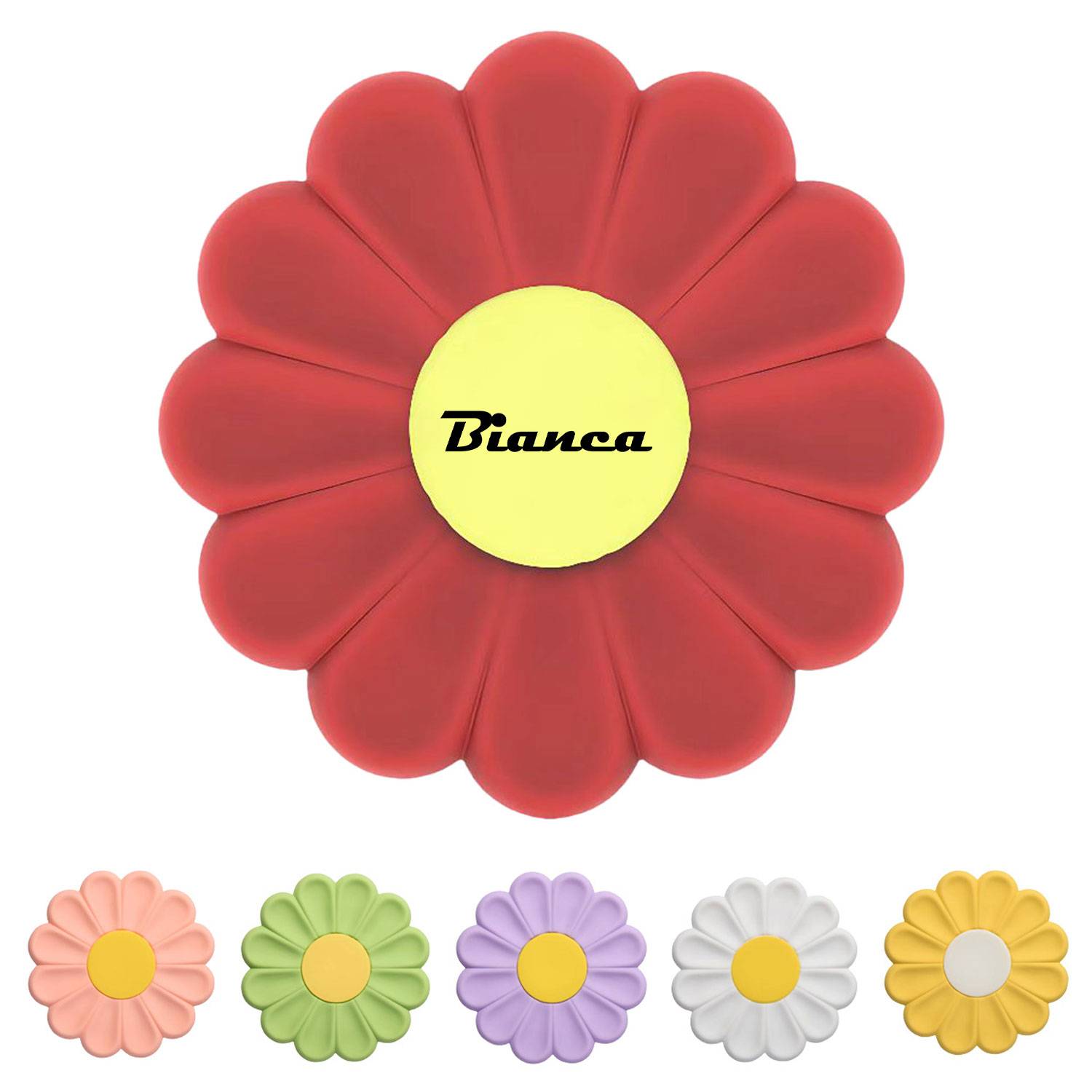Heat-Resistant Non-Slip Daisy Silicone Mat