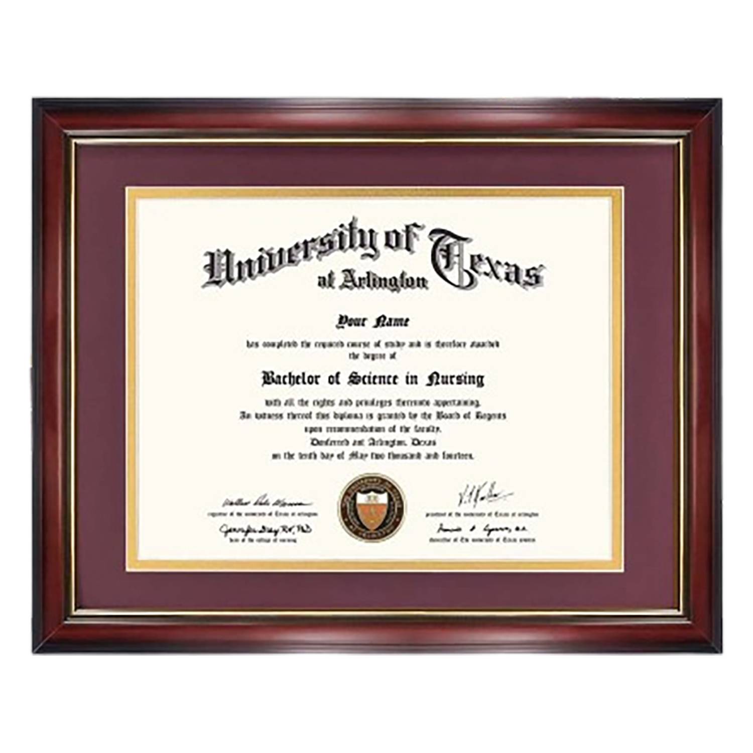 Premium Pine Wood Certificate Display Frame - Image 3