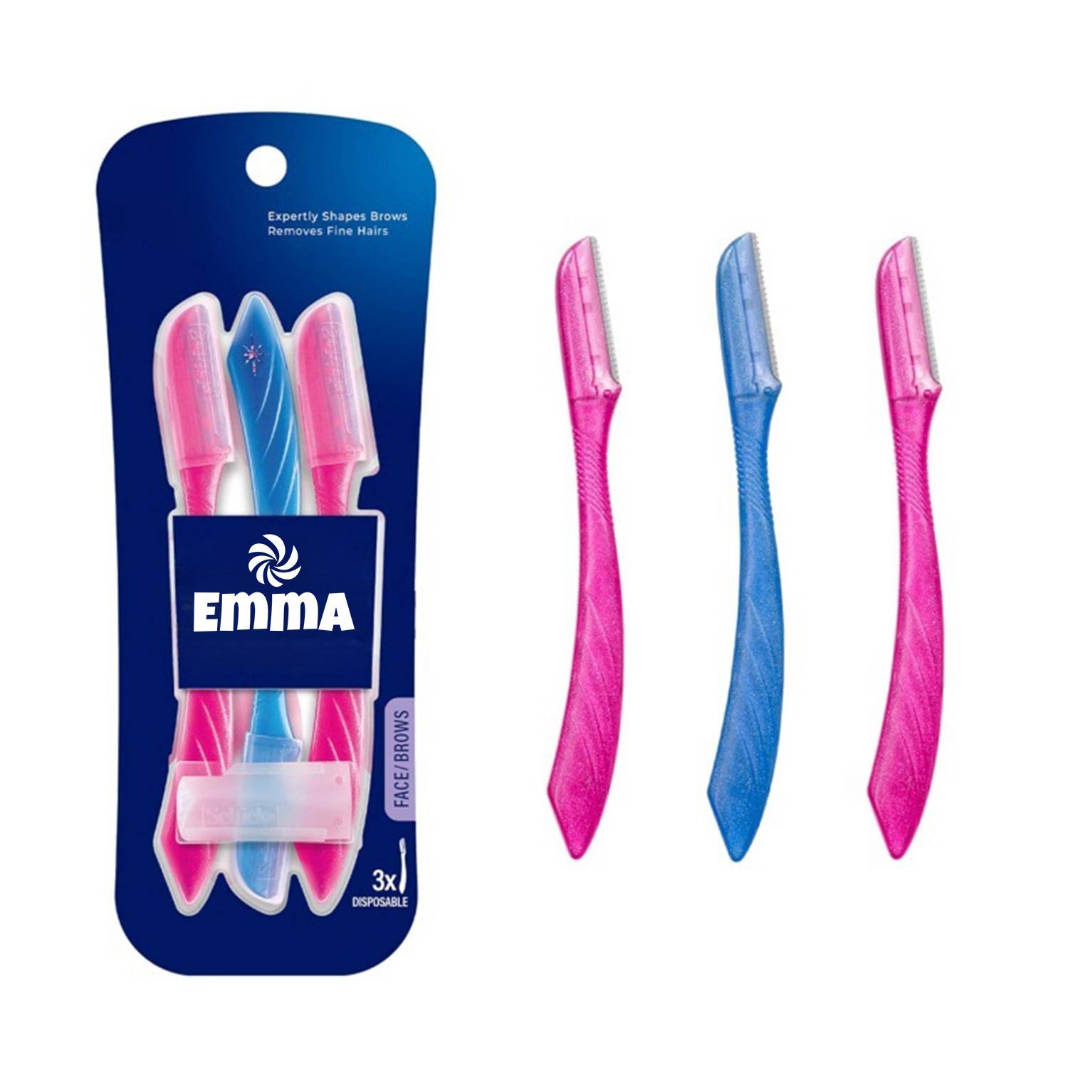 3-pack Dermaplane Face Razors