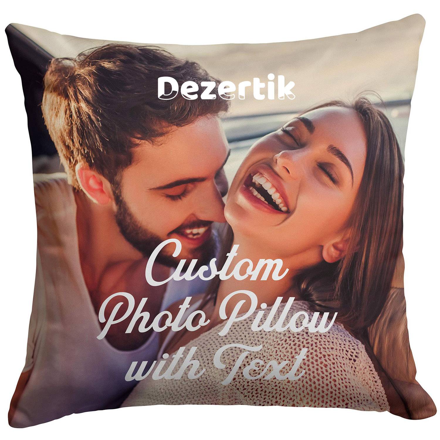 Custom Linen Textured Pillow Cover