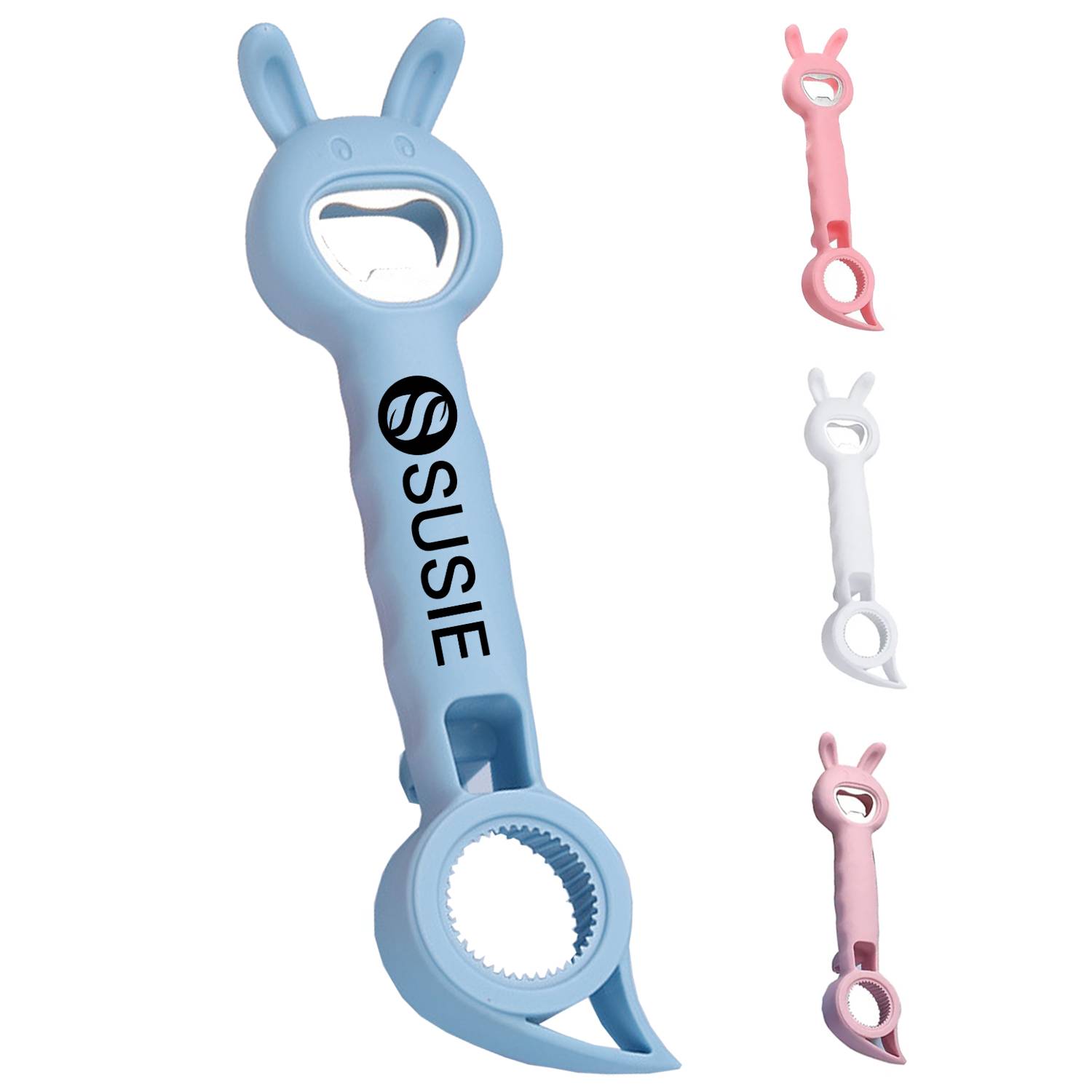 Multifunctional Rabbit Ear Stainless Steel Bottle Opener