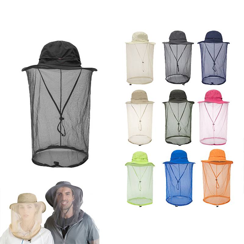 Mosquito Head Net Hat