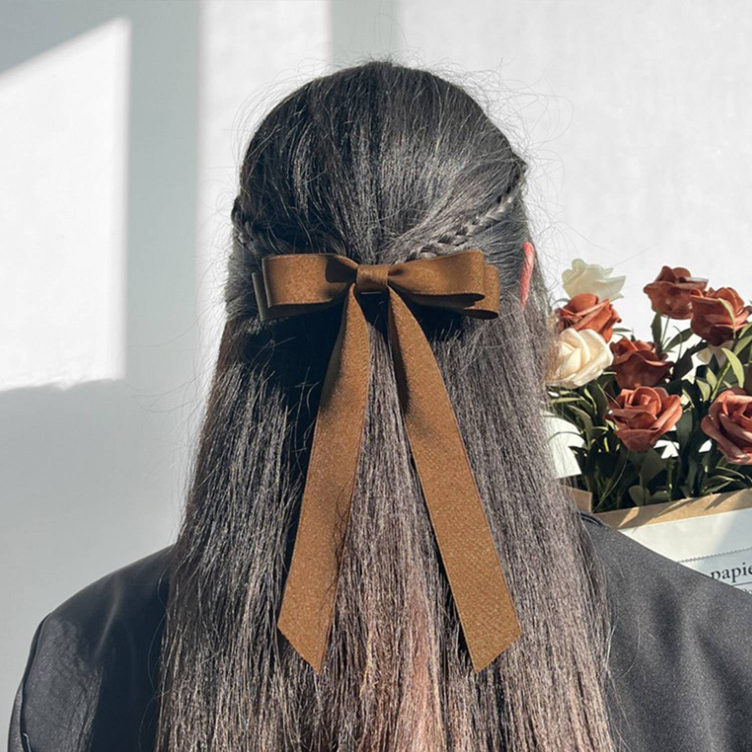 Bow Barrettes Hair Ribbons - Image 5