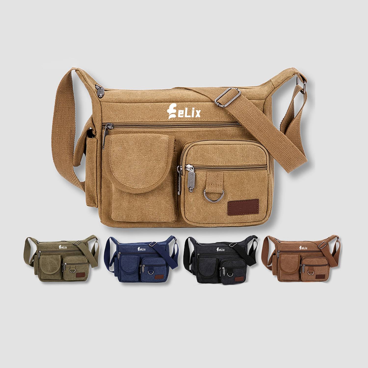Canvas Shoulder Bag