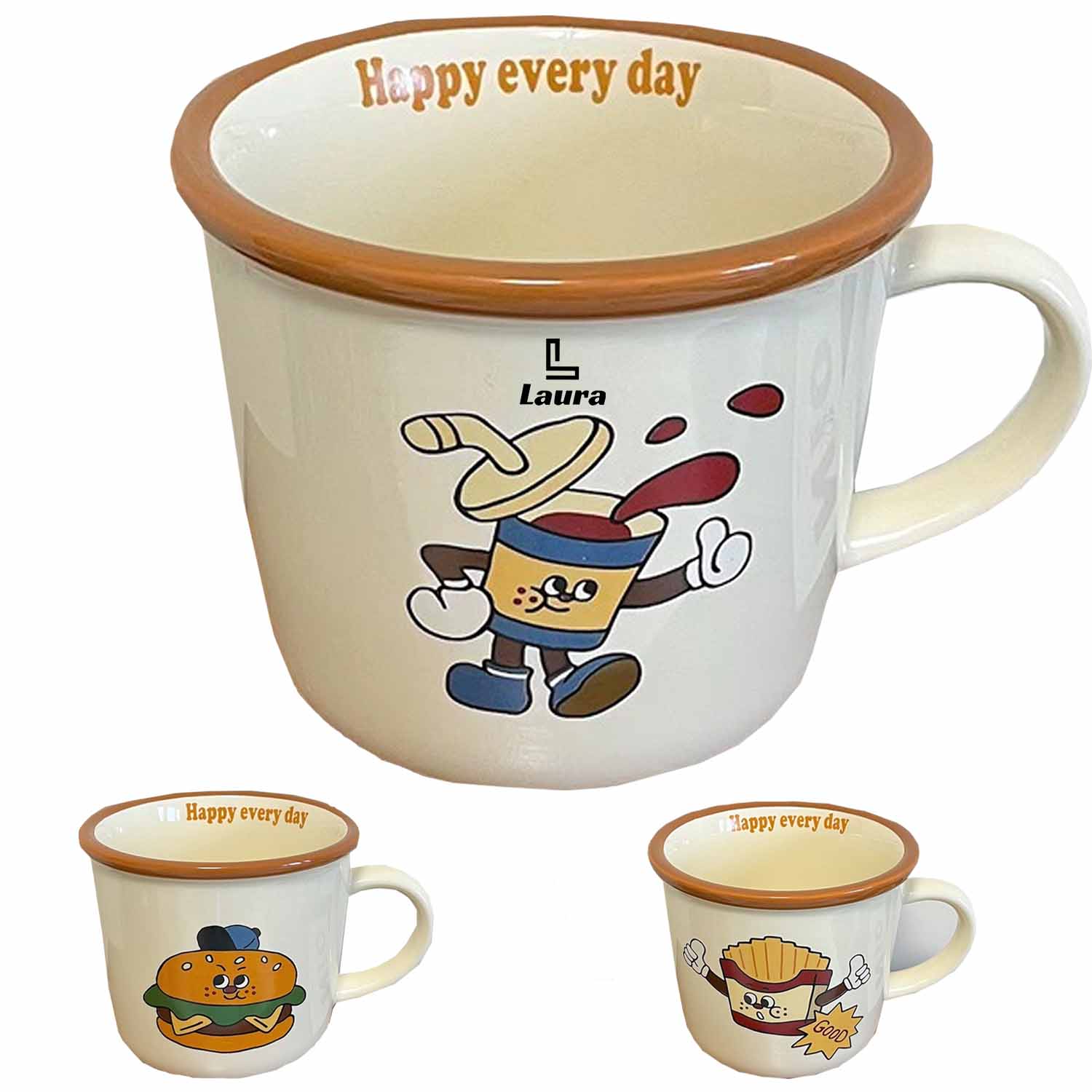 11OZ Creative mugs wholesale cartoons