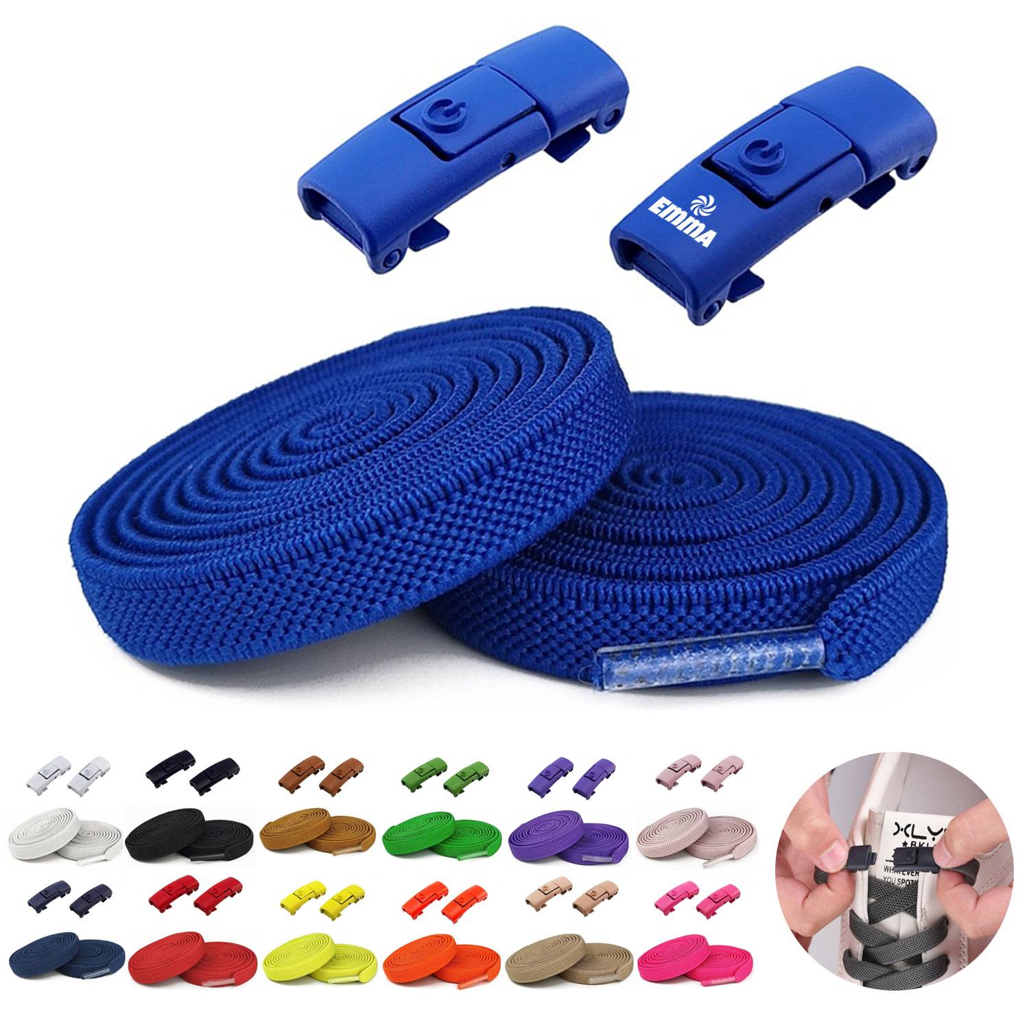 Elastic No Tie Shoelaces