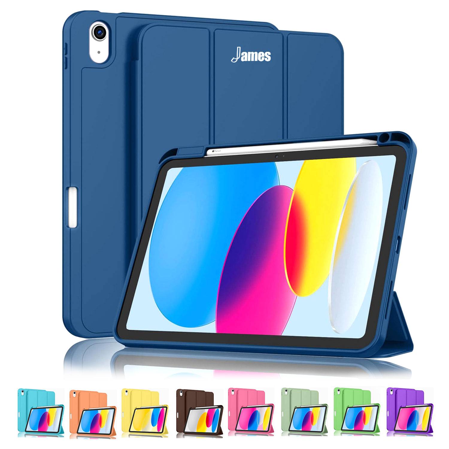 iPad case w/ pen holder