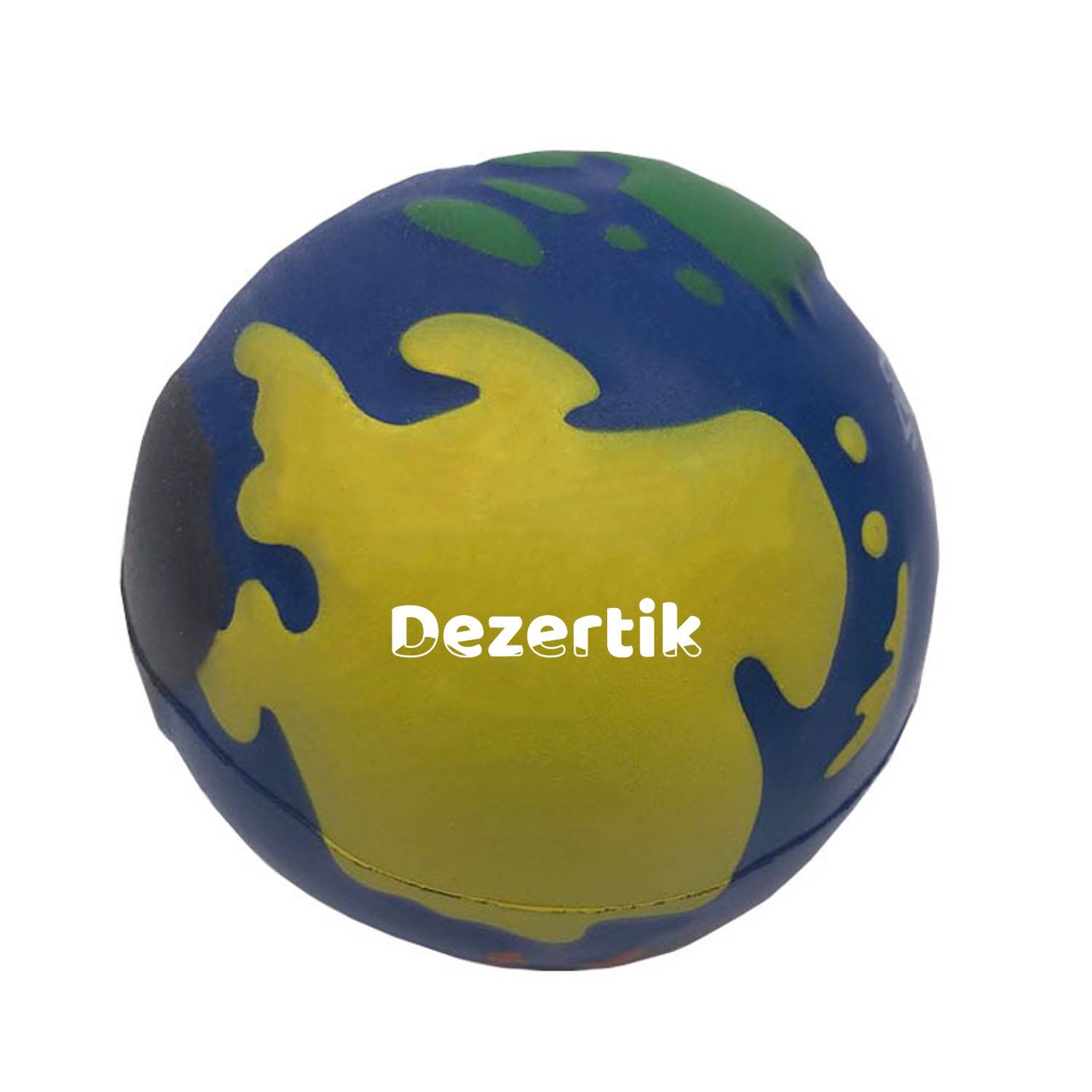 PU Foam Earth Ball Squeeze Stress Reliever Toy