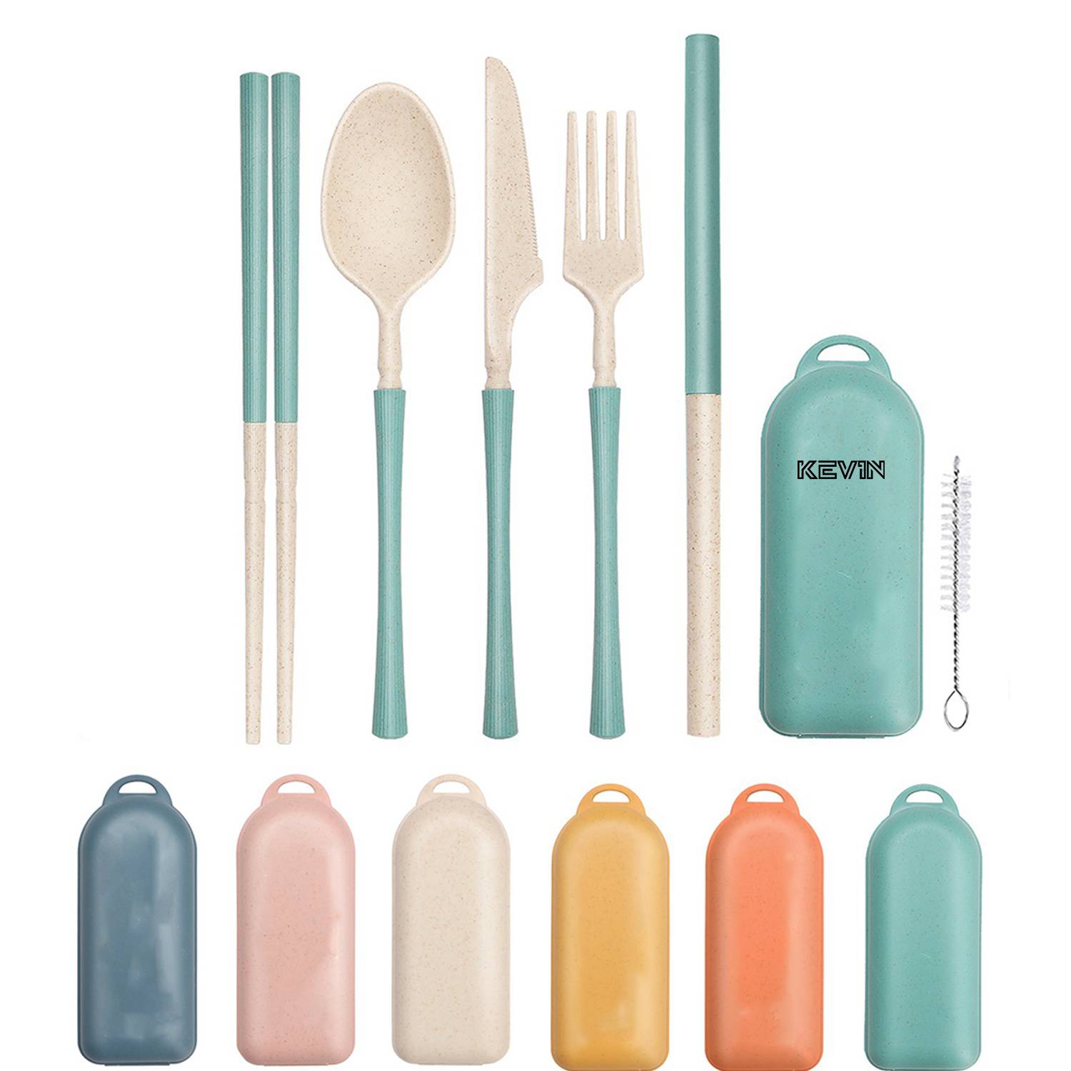 Wheat Straw Cutlery Combination