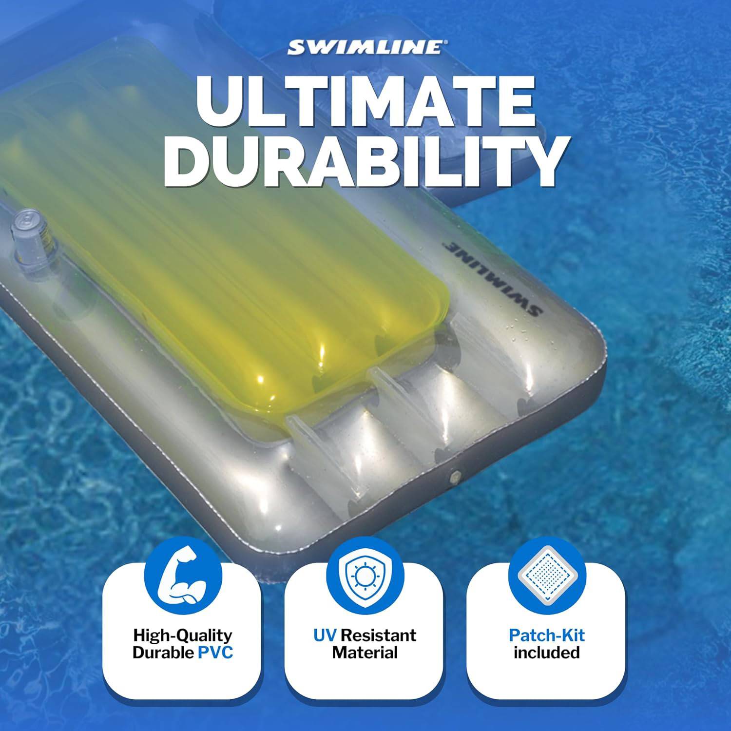 PVC Inflatable Swimming Pool Float Lounger - Image 5