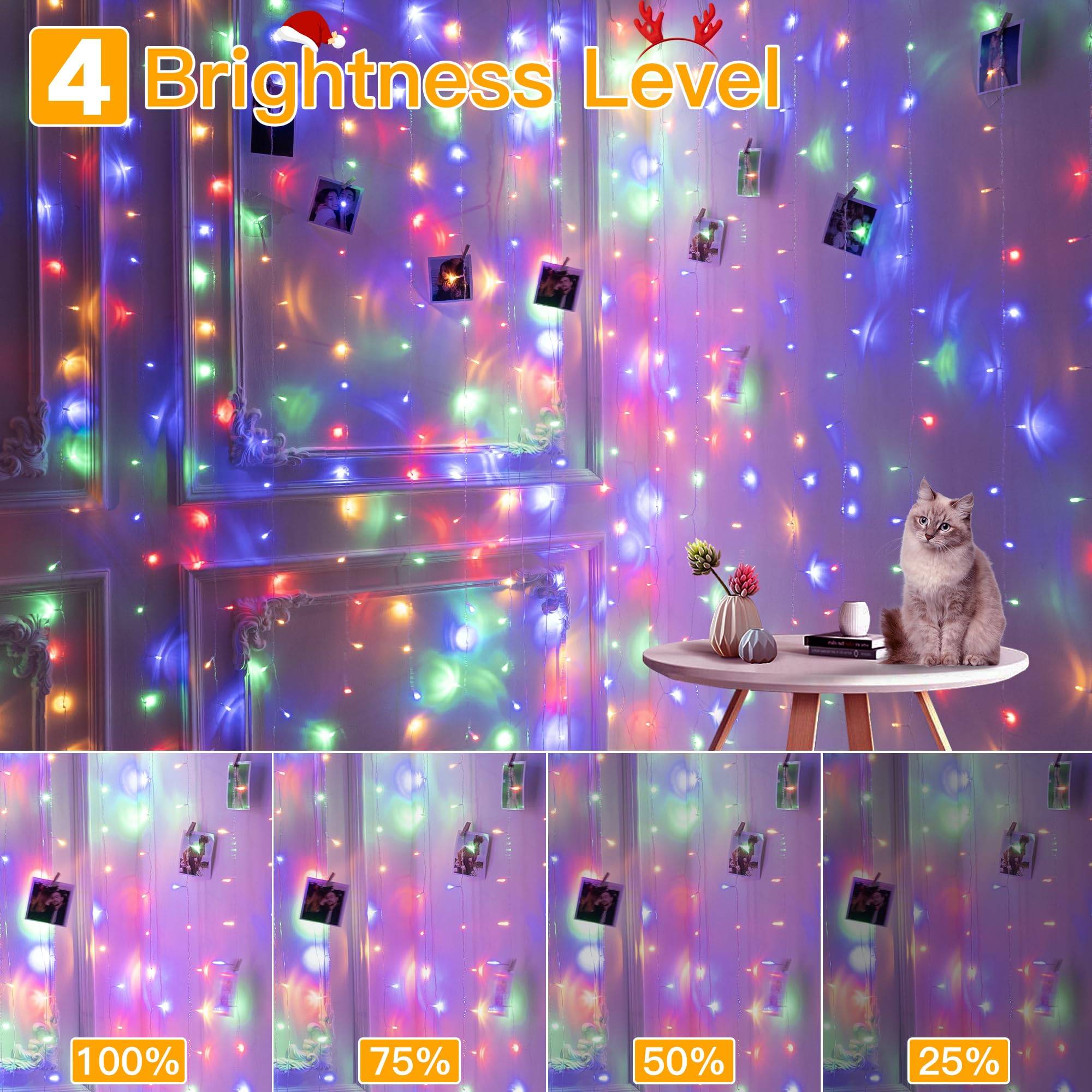 LED Curtain String Lights - Image 3