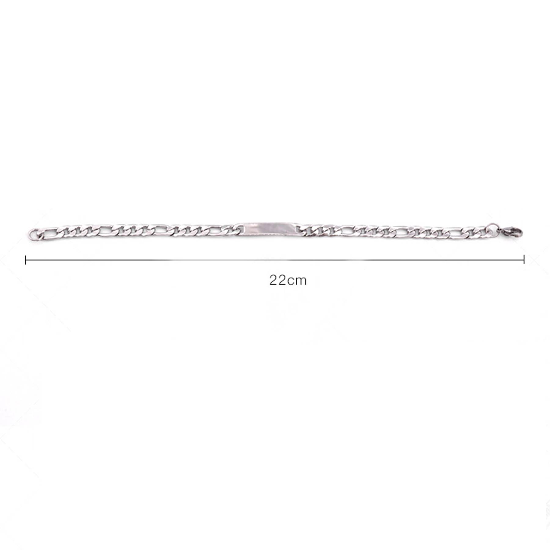 Stainless Steel Personalized Fashion Bracelet - Image 5