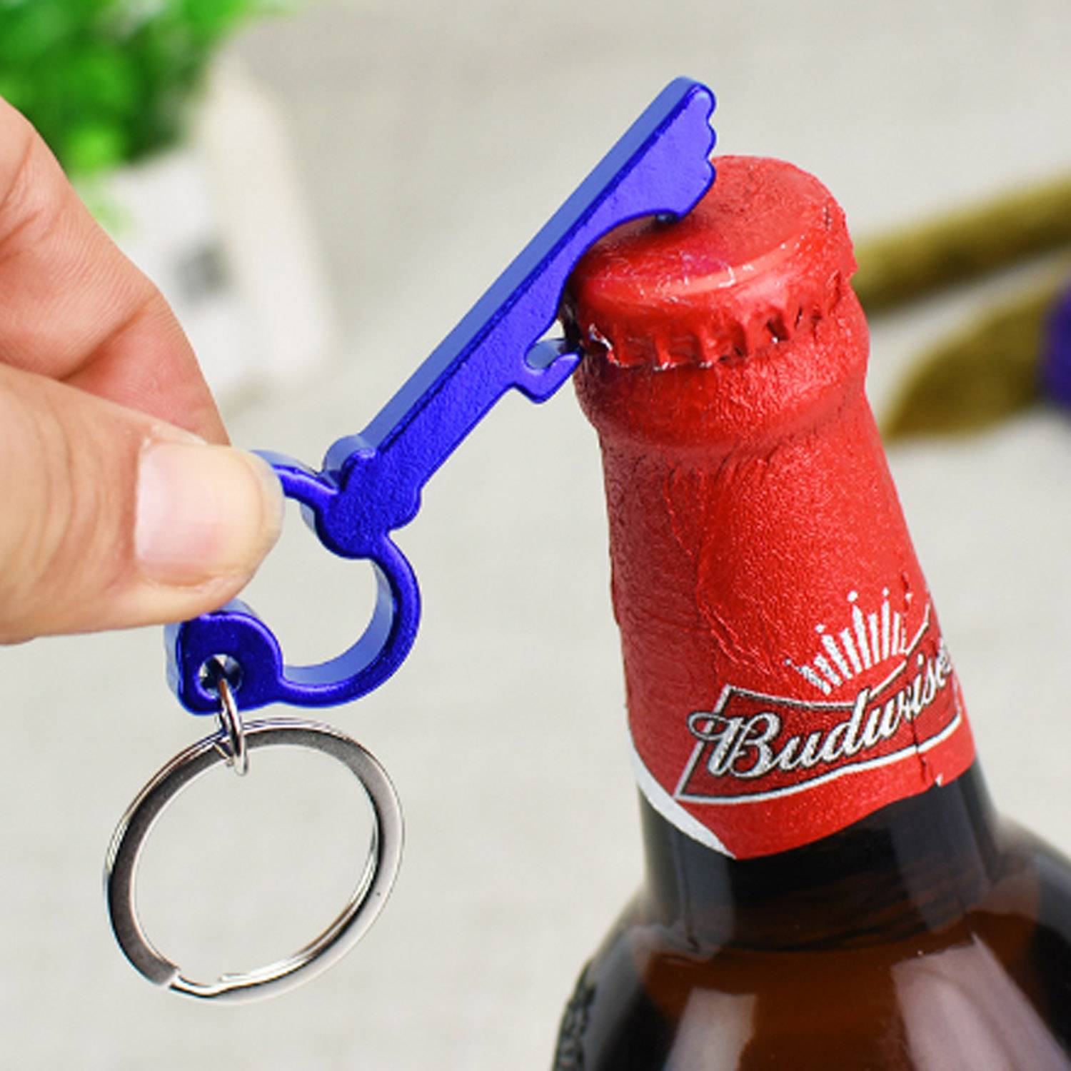 Key Ring Bottle Opener Keyfob Keychains For Decoration - Image 4