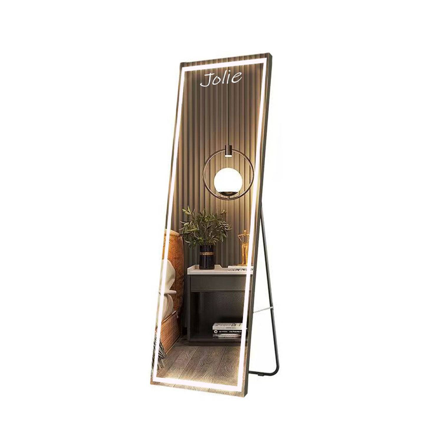 Full-Length LED Standing Mirror