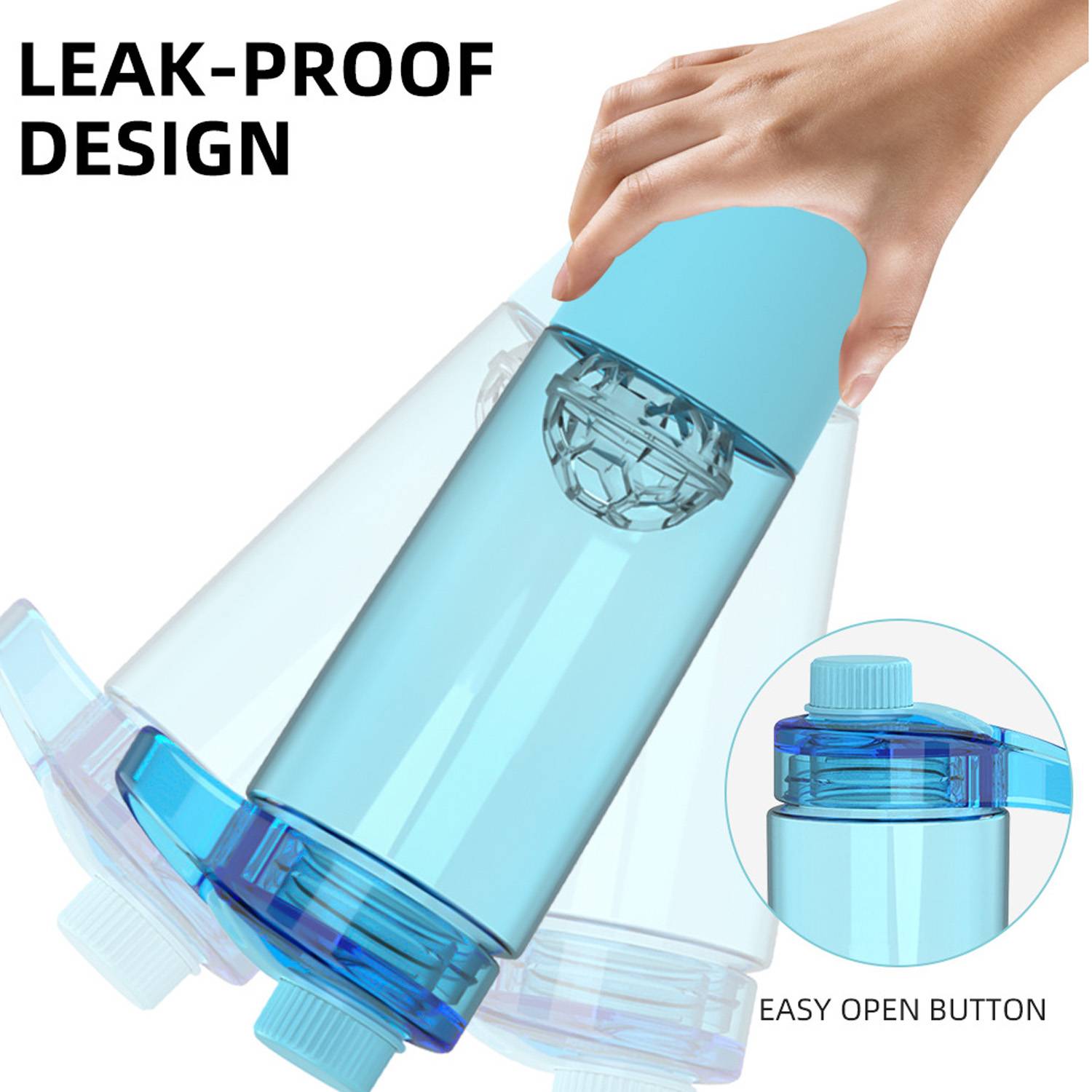 22oz Sports Shaker Bottle - Image 5