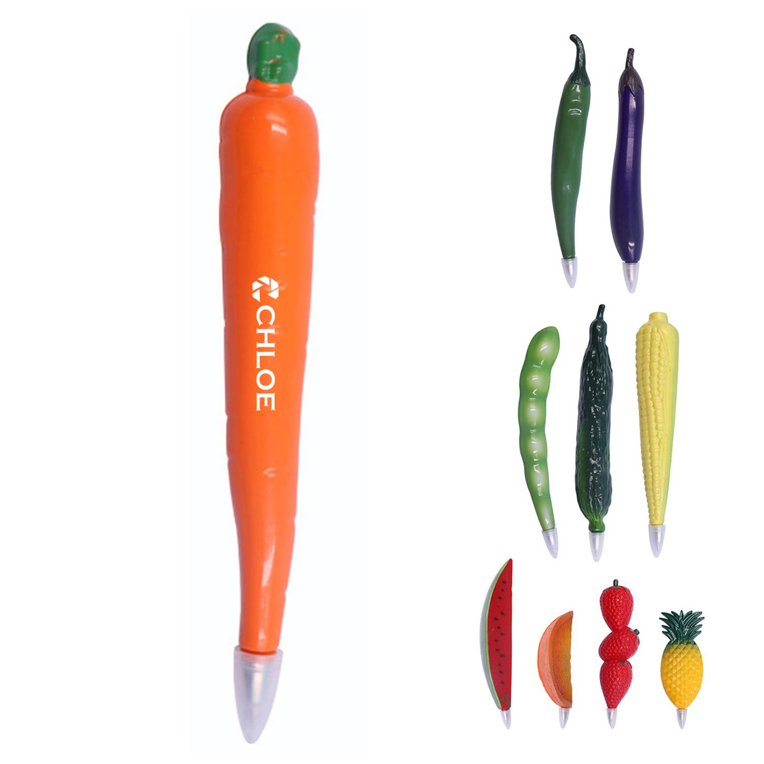 Cute Korean Version Of Vegetables Ballpoint Pen Fruit