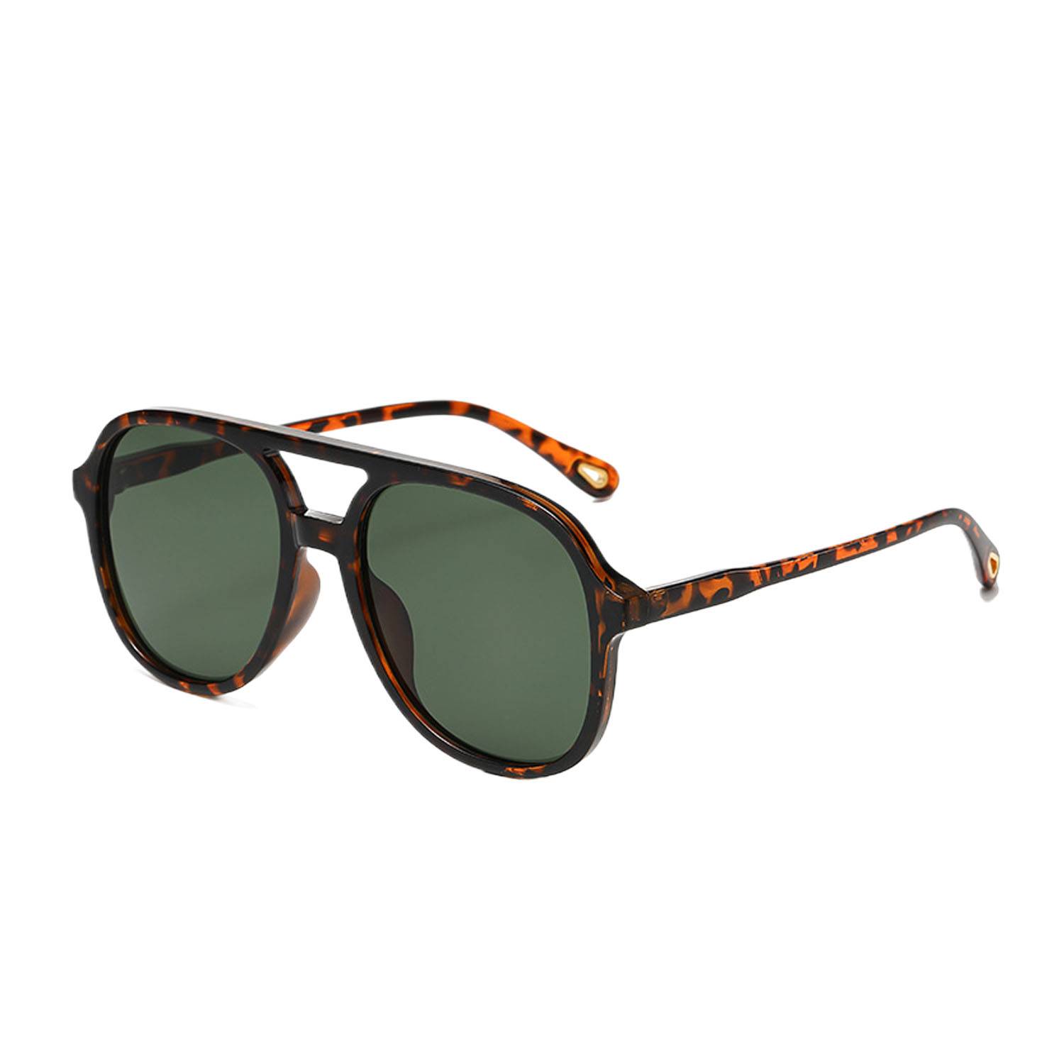 UV400 Protective Retro Square Aviator Sunglasses Soft Frame - Image 5