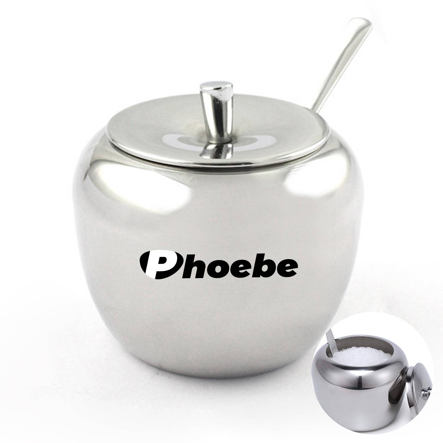 Stainless Steel Sugar Bowl