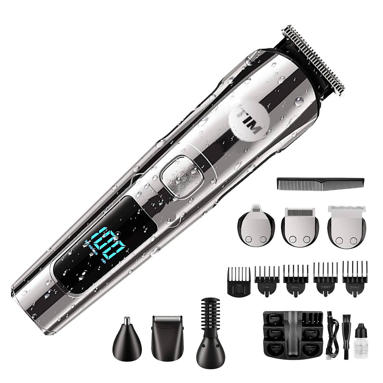Electric Hair And Beard Trimmer Set