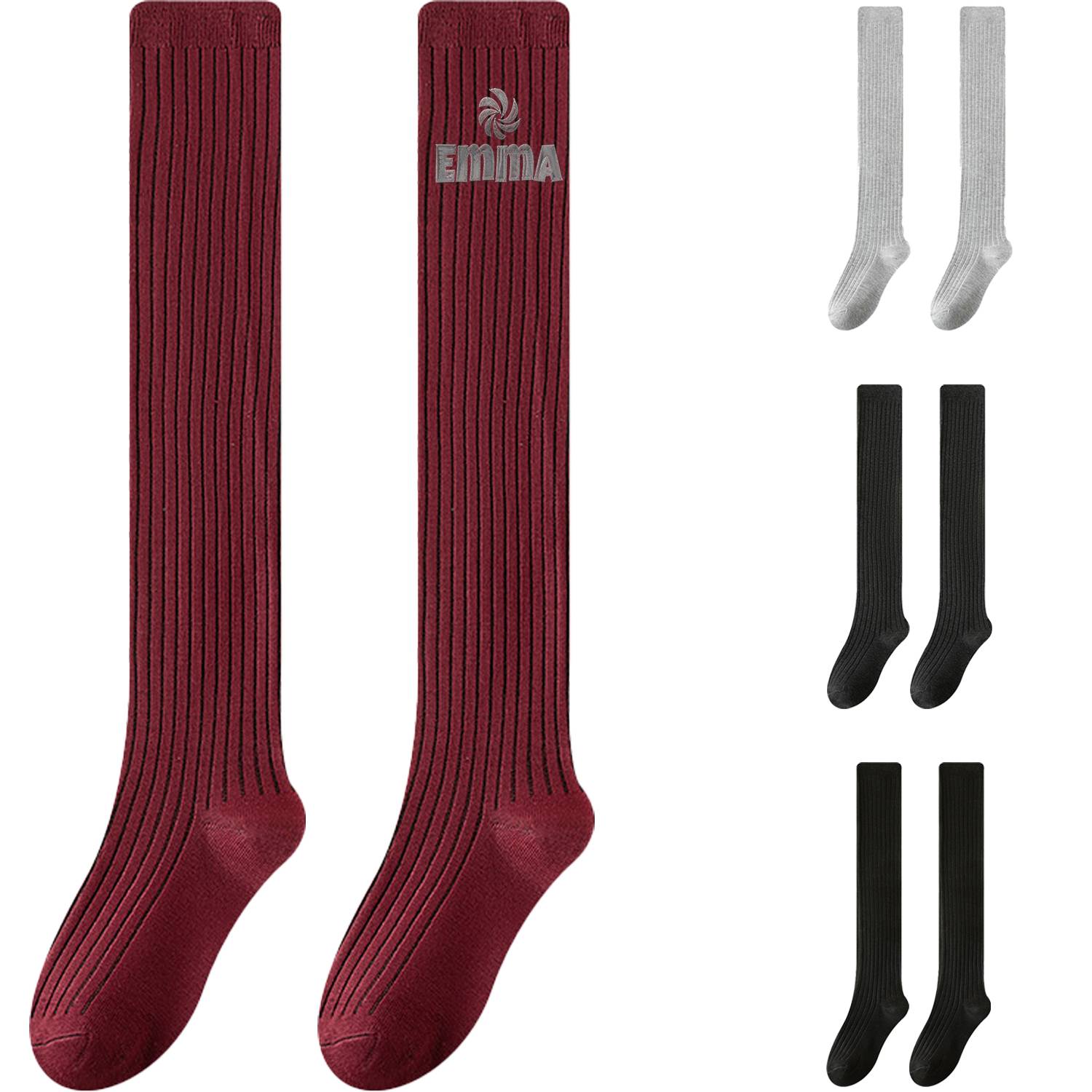 Knit Women Over Knee Socks Thigh High Stocking