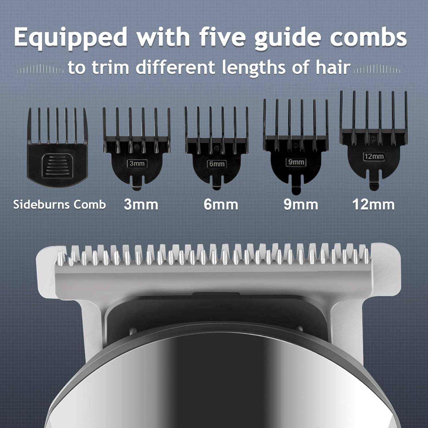 Electric Hair And Beard Trimmer Set - Image 6