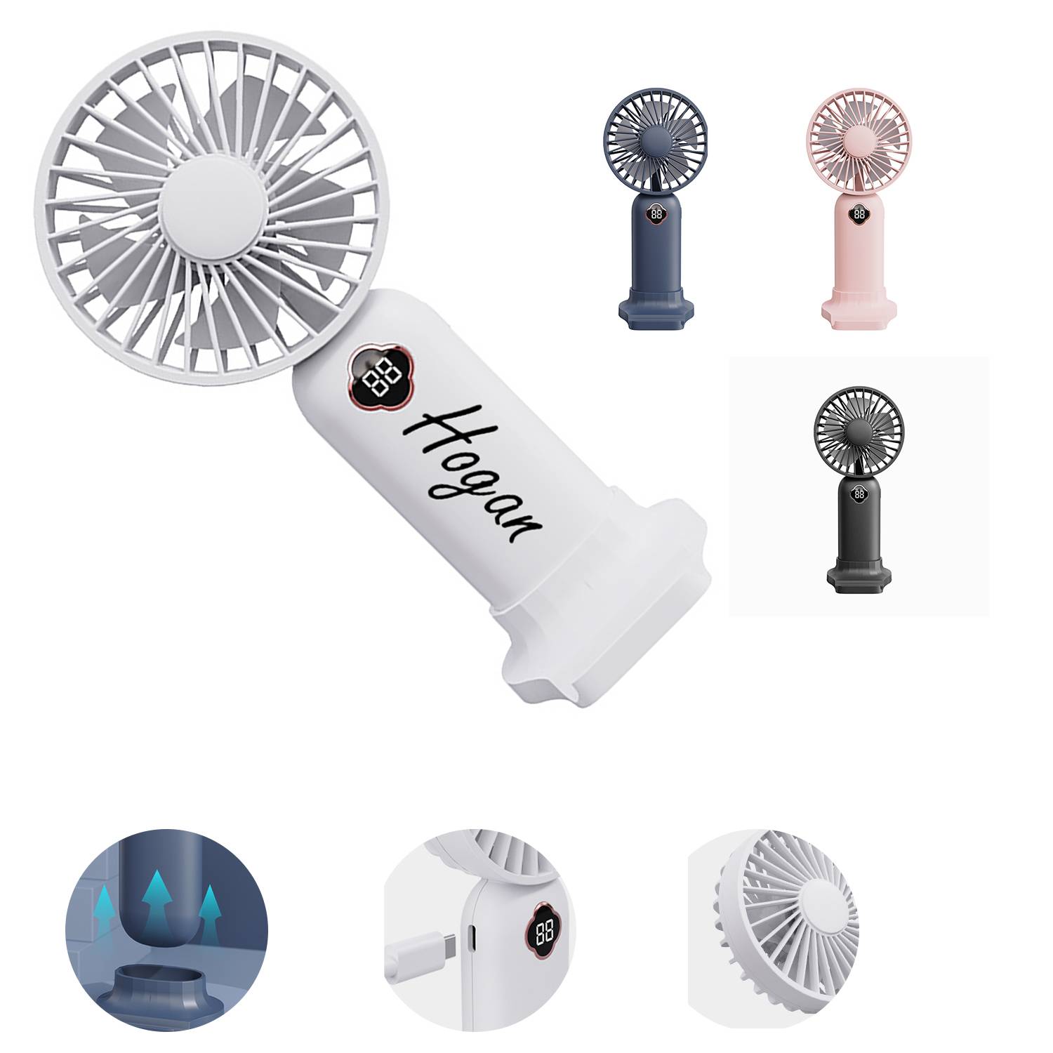 Handheld Mini Silent Small Fan