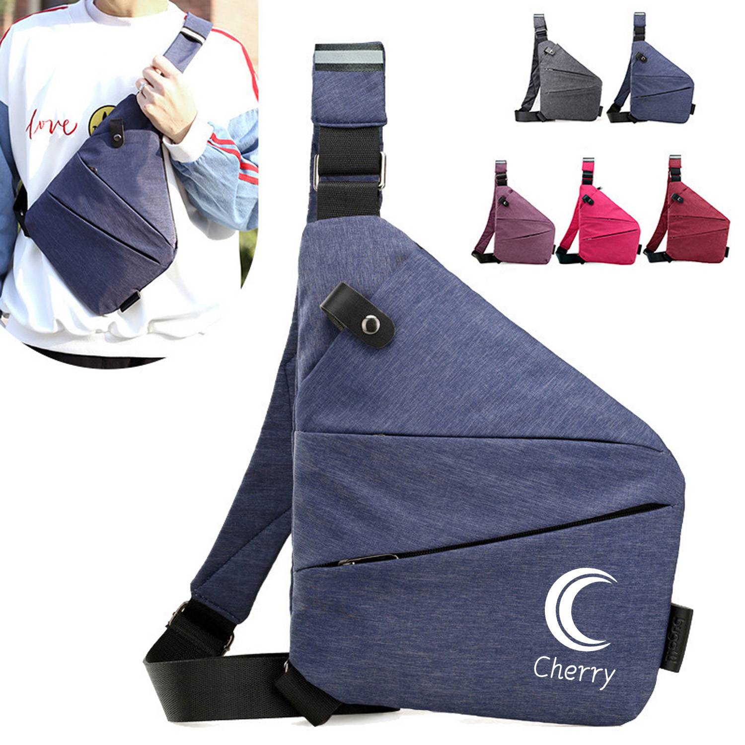 Anti Theft Crossbody Bag