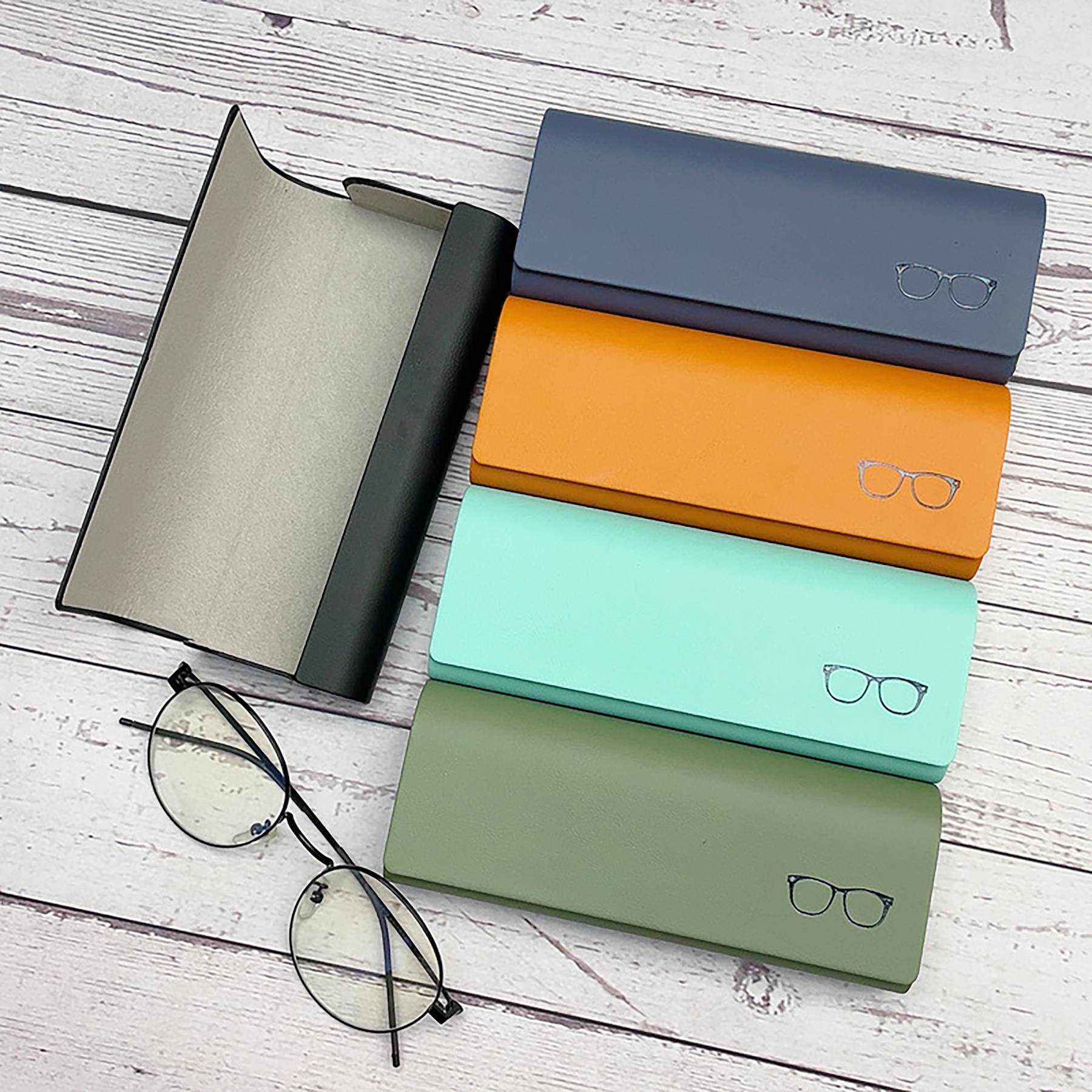 Hard Shell Eyeglasses Portable Case - Image 4