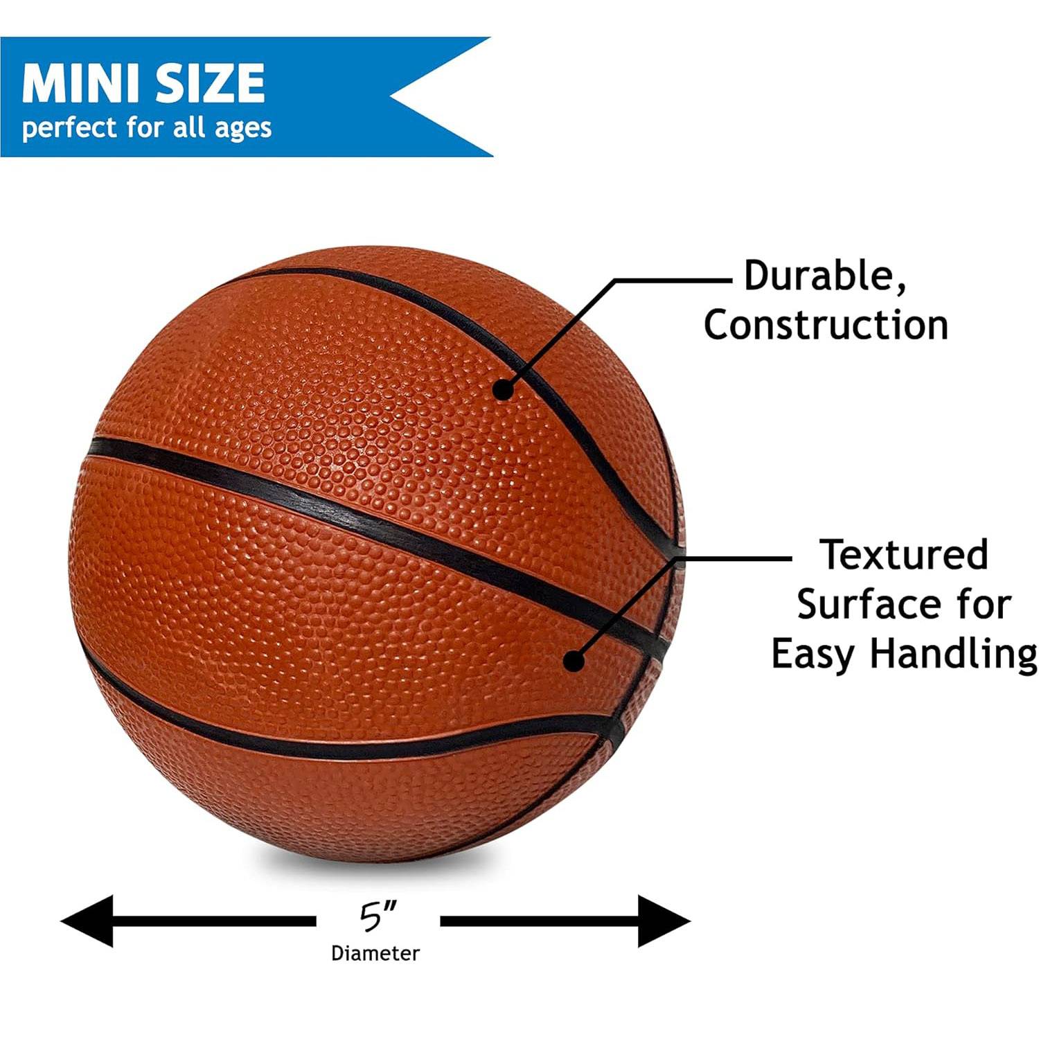 5" Mini Basketball - Image 6