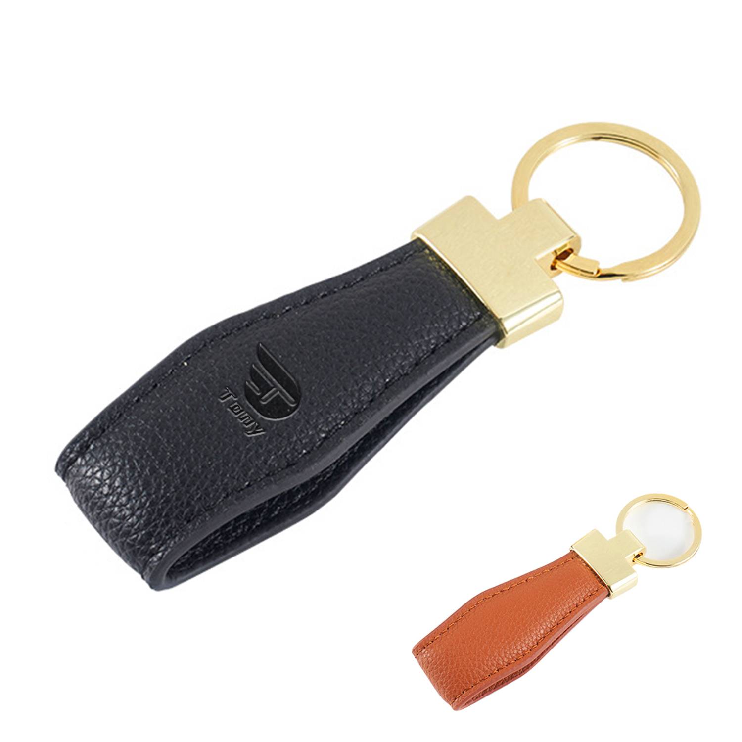 PU Leather Car Keychain