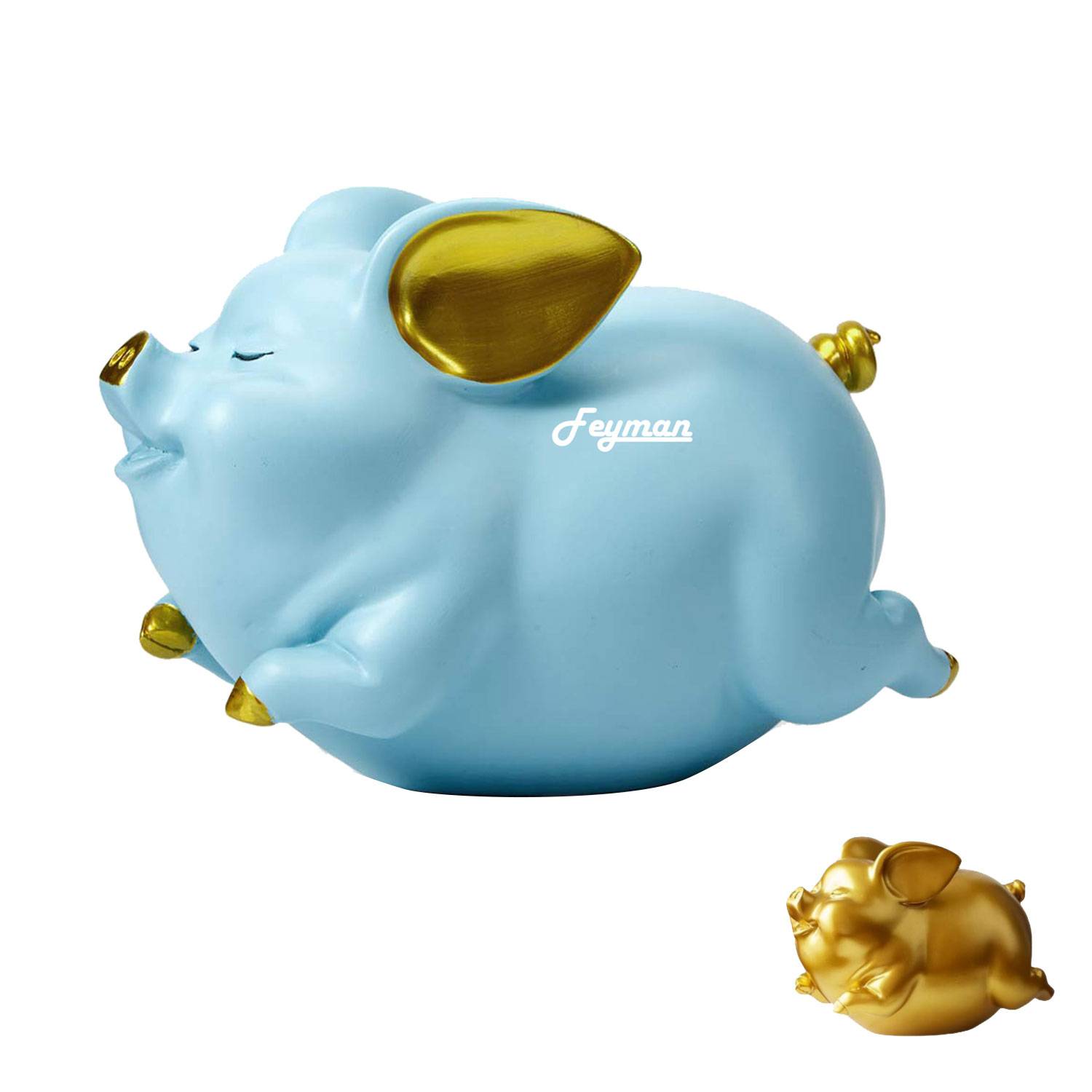 Modern Artistic Home Decor Piggy Bank Ornament