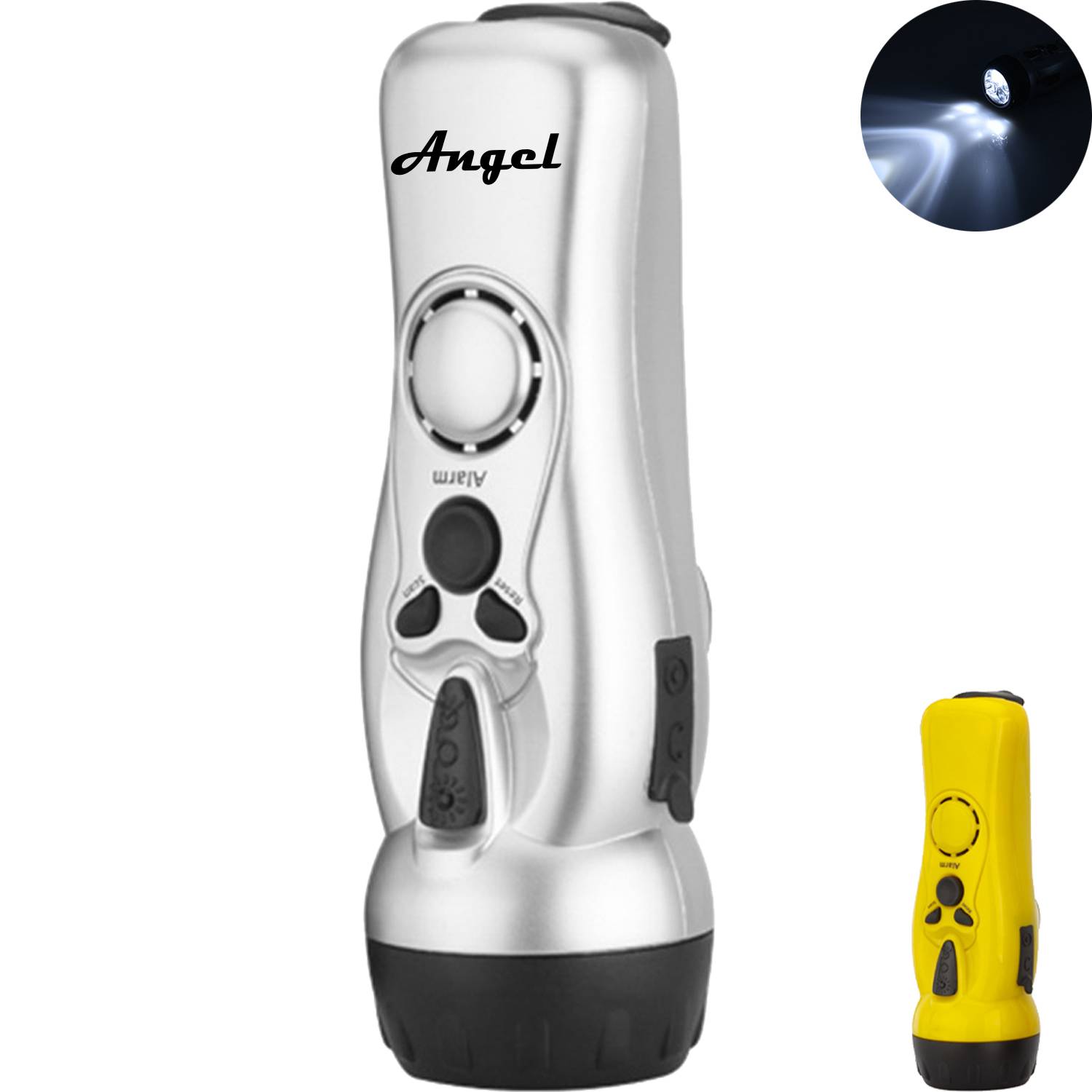 4 in 1 Emergency Dynamo Radio Flashlight