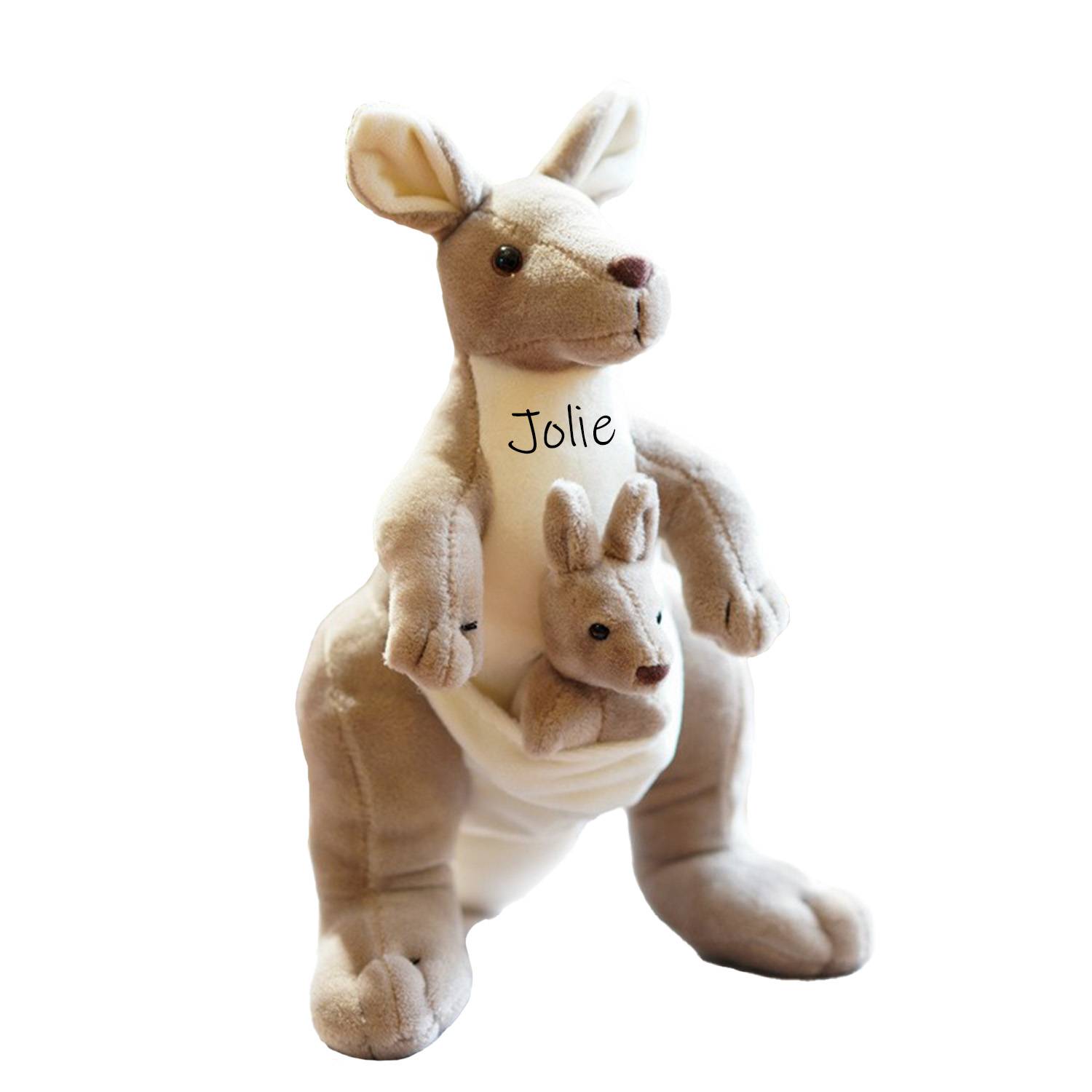Kangaroo Plush Doll Toy With Simulated Standing Posture