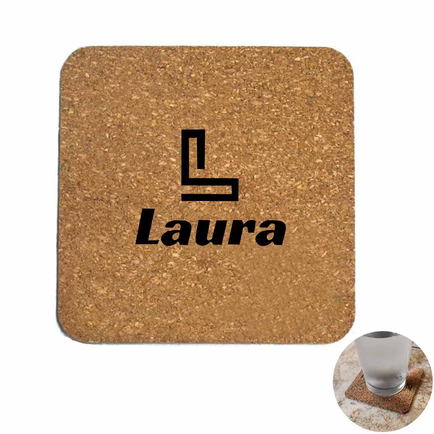 Non-slip cork cups Potholders