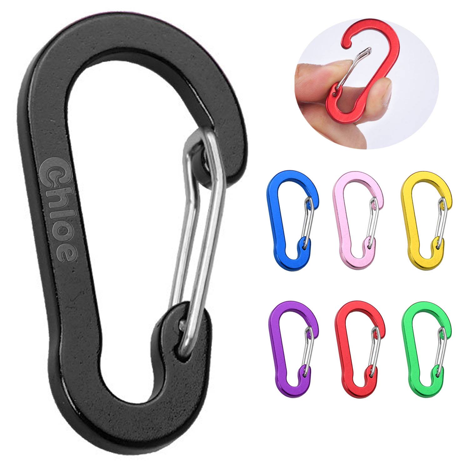 Aluminum Alloy Outdoor Climbing Carabiner