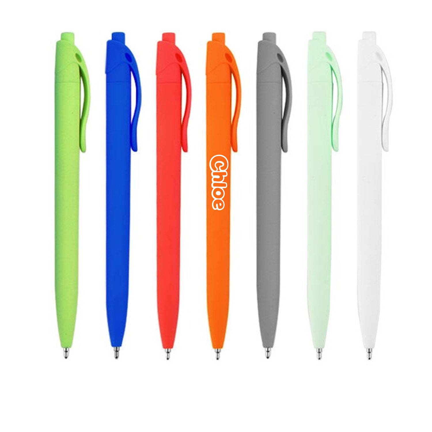 Plastic Retractable Ballpoint Pen