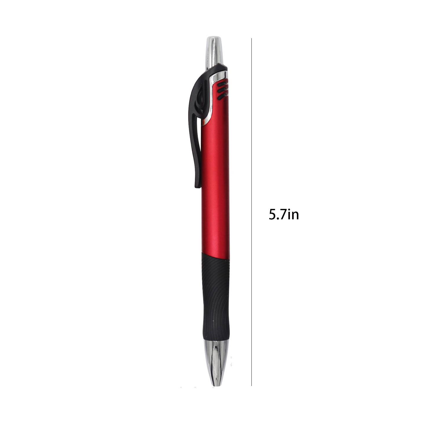 Plastic Retractable Ballpoint Pen - Image 4