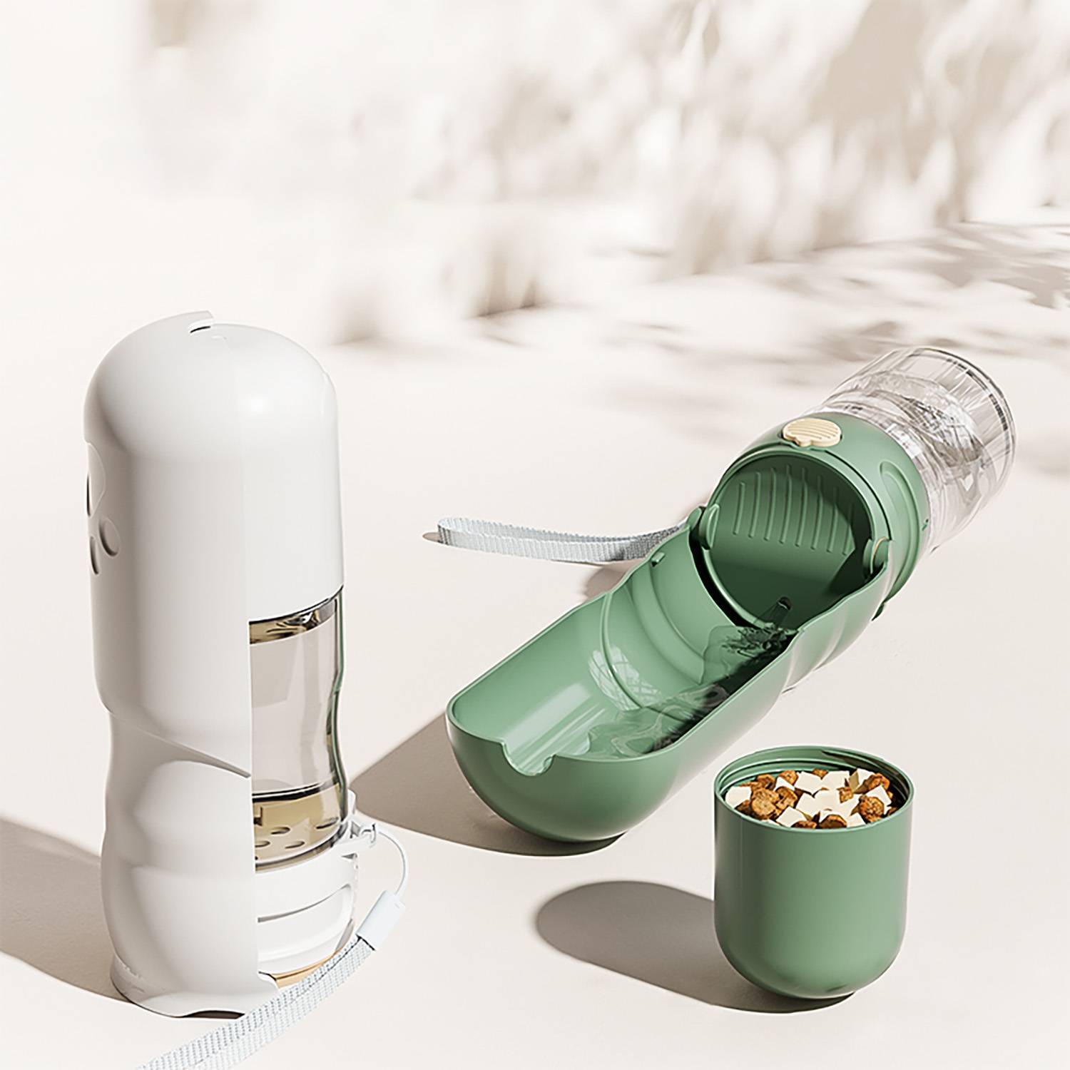 12oz 2-in-1 Pet Travel Water Bottle Foldable Bowl - Image 3