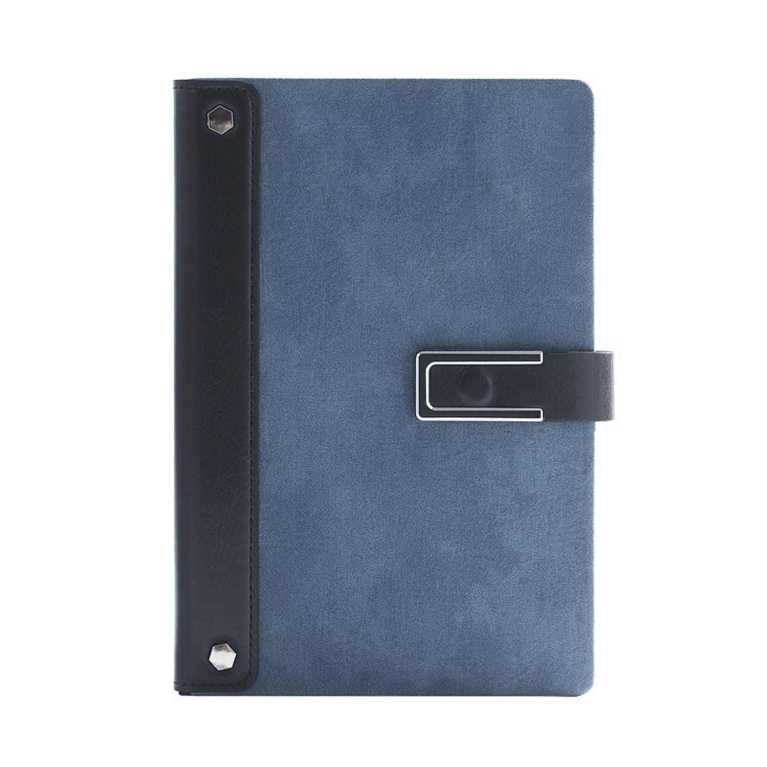 A5 PU Leather Business Notebook w/ Buckle - Image 9