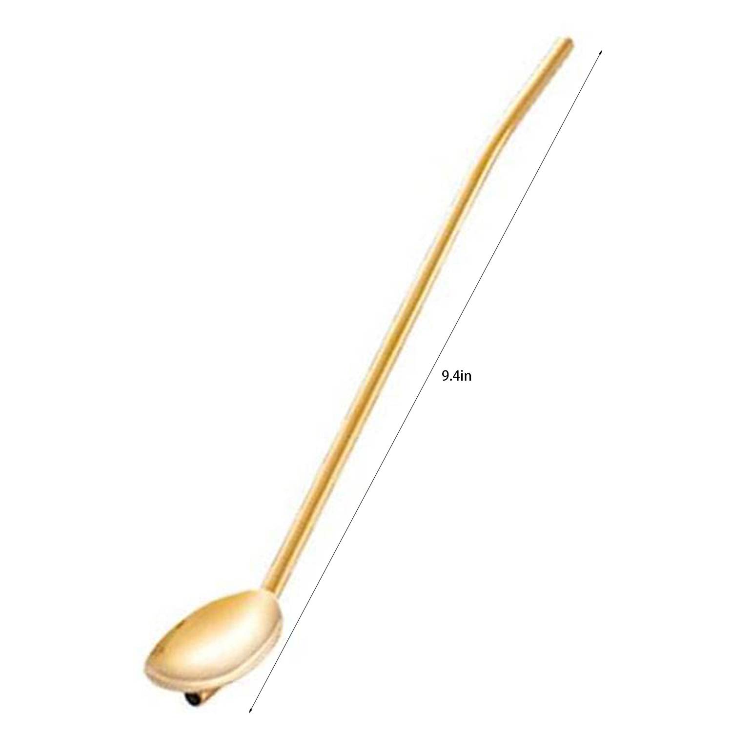 Stainless Steel Drinking Straw Spoon - Image 4